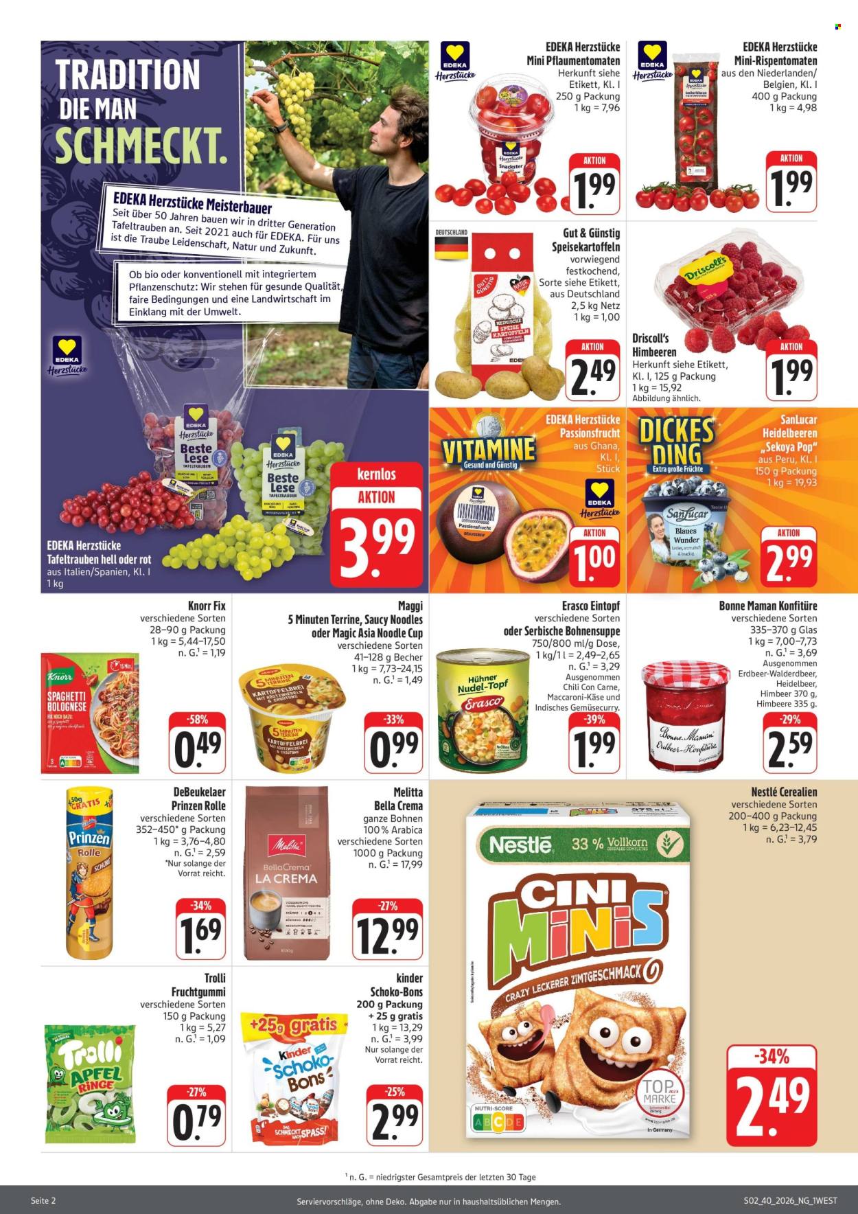 Edeka Prospekte  - 28.9.2026 - 2.10.2026. Seite 2