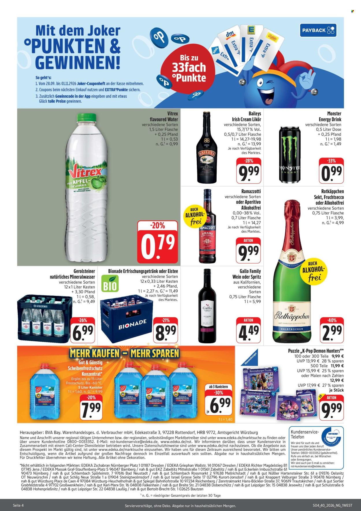 Edeka Prospekte  - 28.9.2026 - 2.10.2026. Seite 4