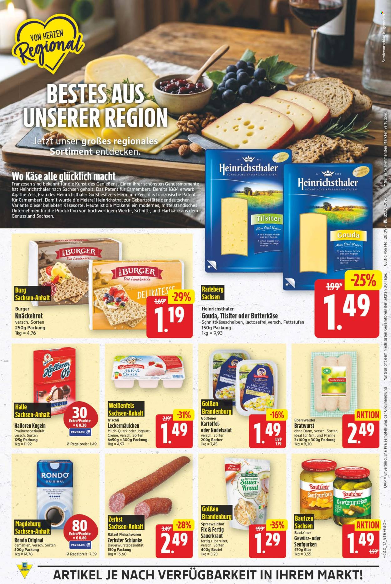 E center Prospekte  - 28.9.2026 - 2.10.2026. Seite 17