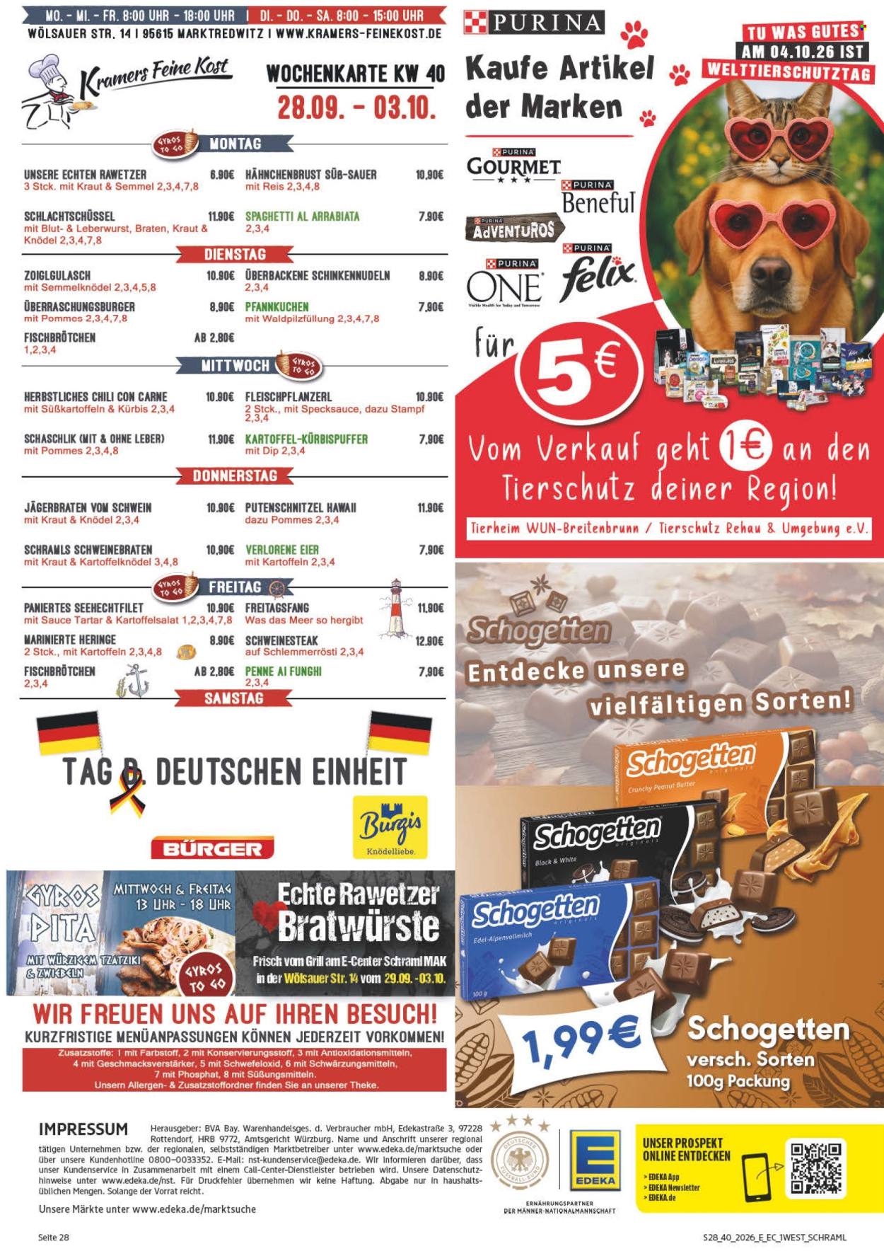 Edeka Prospekte  - 28.9.2026 - 2.10.2026. Seite 2