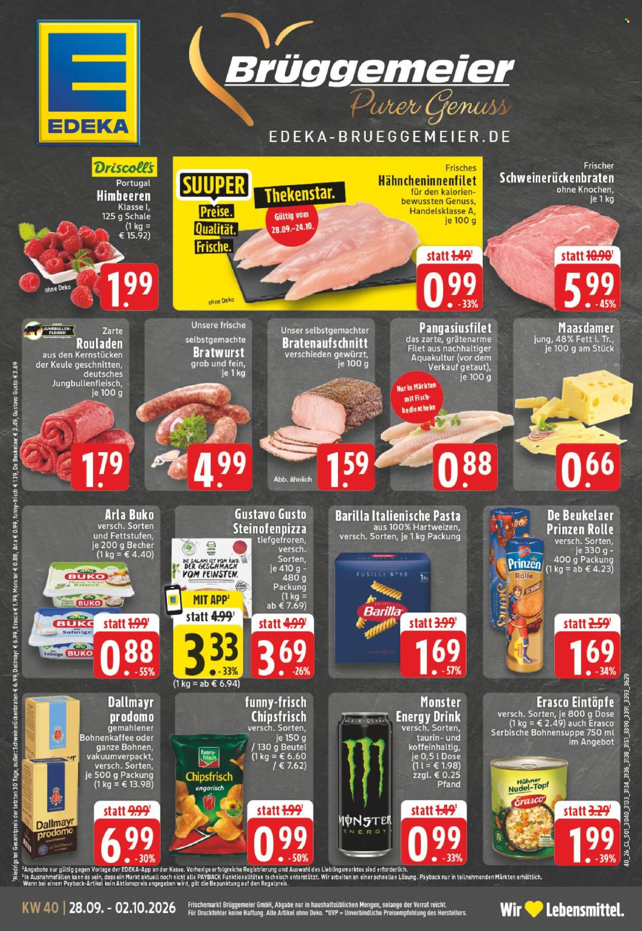 Edeka Prospekte  - 28.9.2026 - 2.10.2026. Seite 1