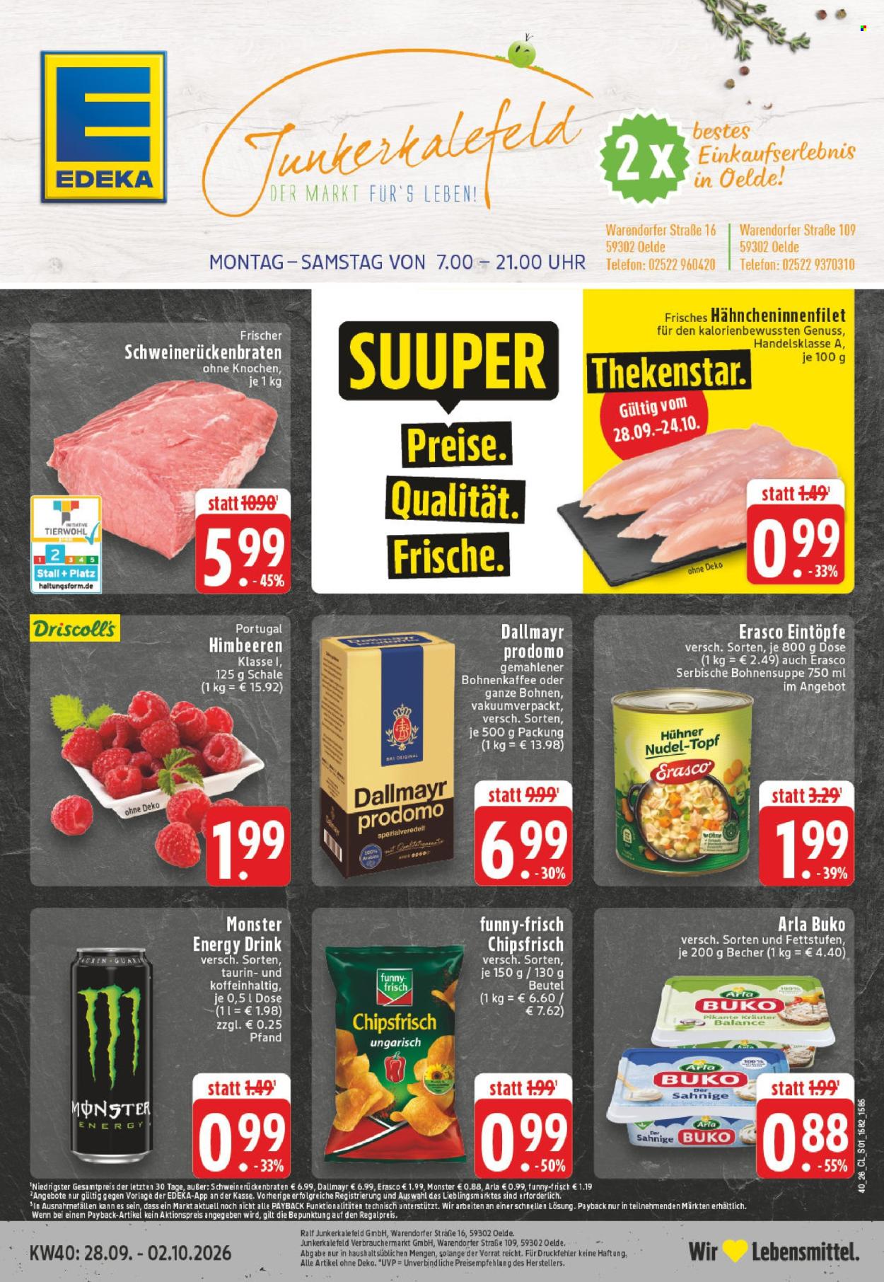 Edeka Prospekte  - 28.9.2026 - 2.10.2026. Seite 1