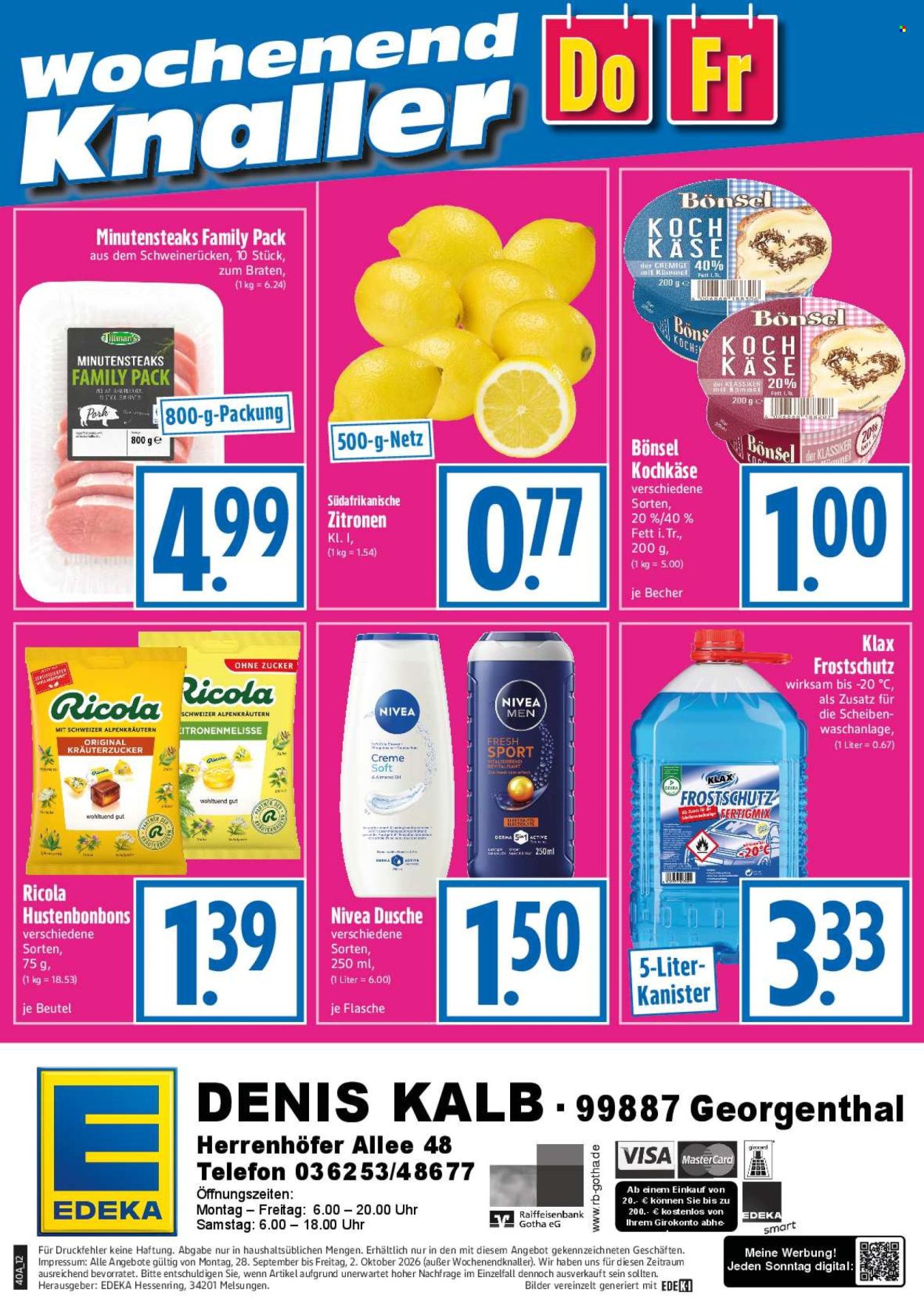 Edeka Prospekte  - 28.9.2026 - 2.10.2026. Seite 12