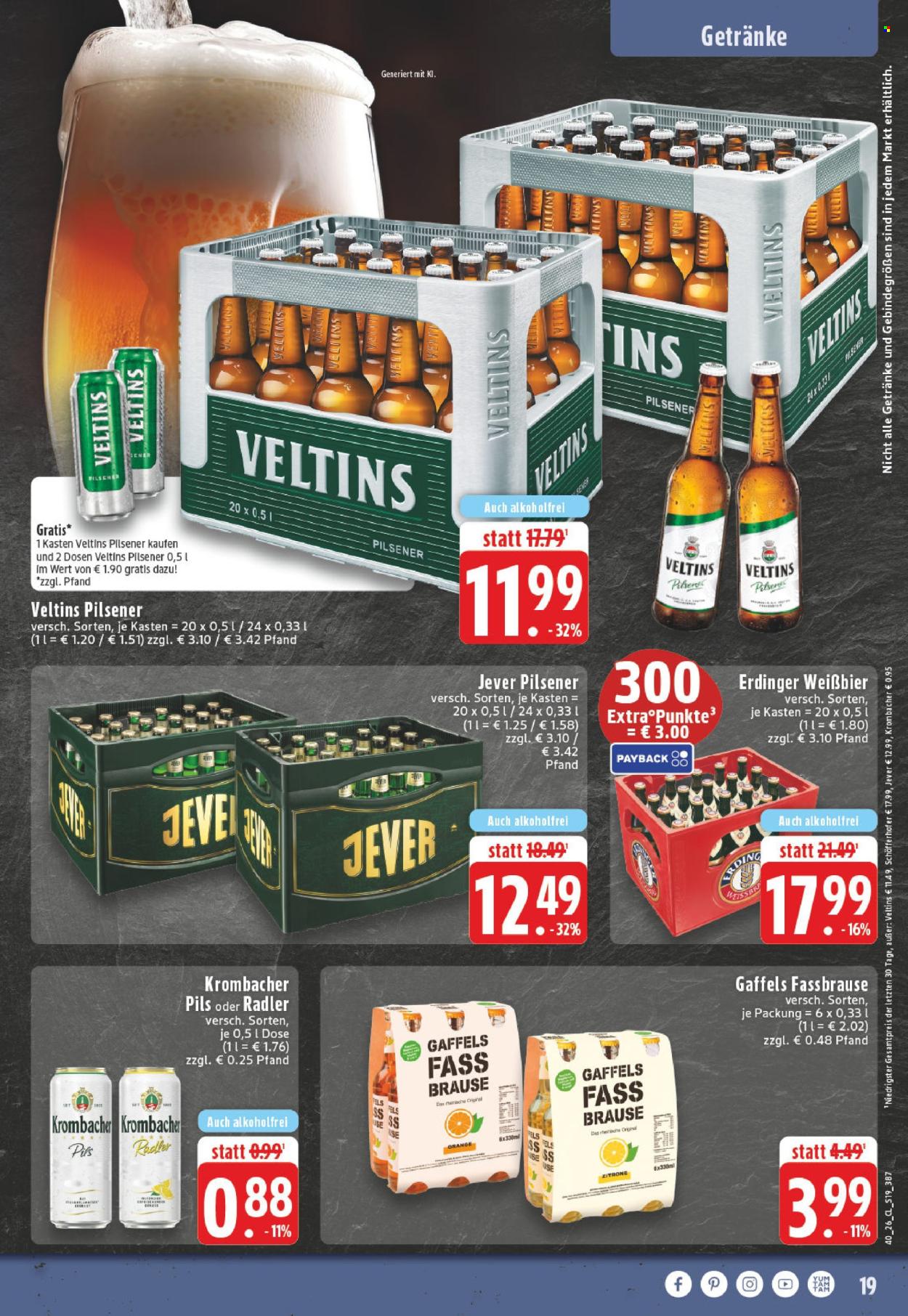 Edeka Prospekte  - 28.9.2026 - 2.10.2026. Seite 19
