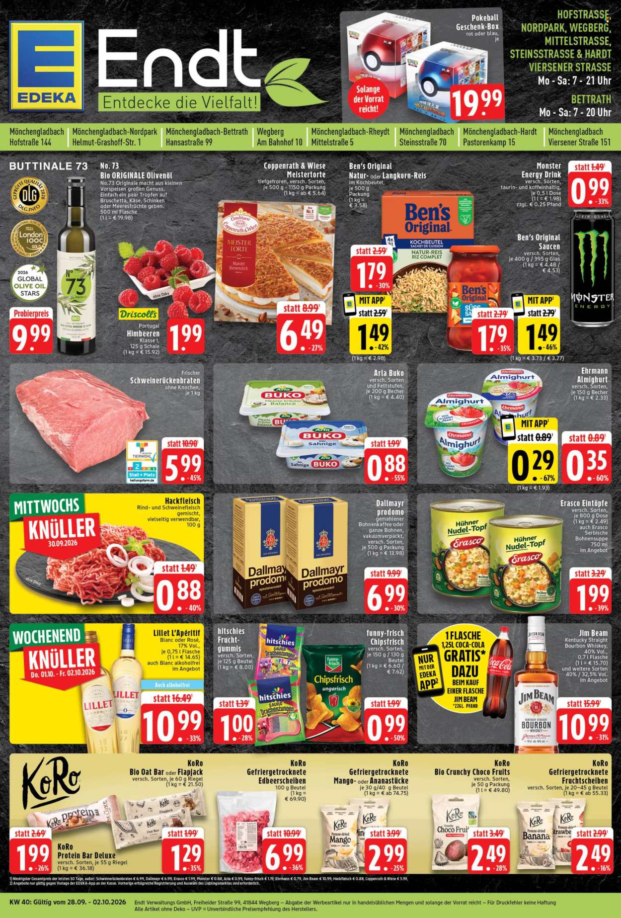 Edeka Prospekte  - 28.9.2026 - 2.10.2026. Seite 1