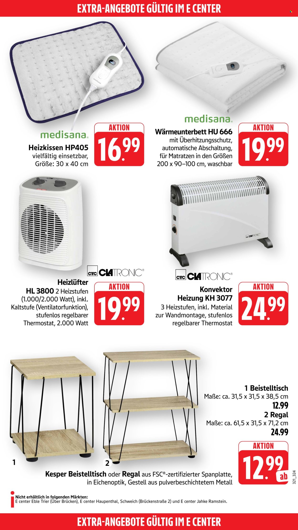 E center Prospekte  - 28.9.2026 - 2.10.2026. Seite 52