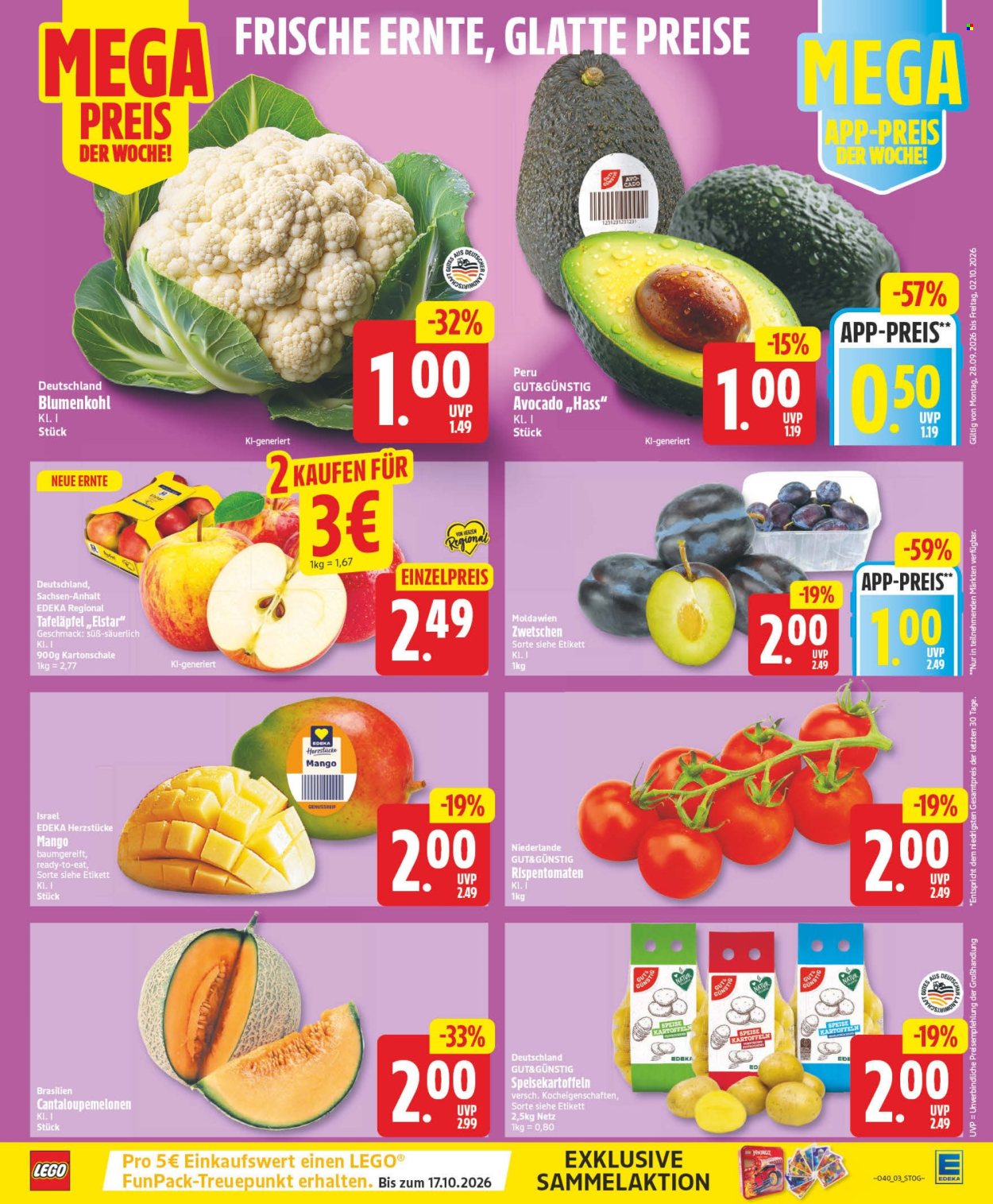 Edeka Prospekte  - 28.9.2026 - 2.10.2026. Seite 3