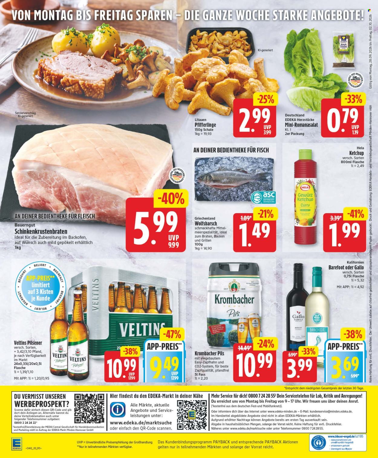 Edeka Prospekte  - 28.9.2026 - 2.10.2026. Seite 25
