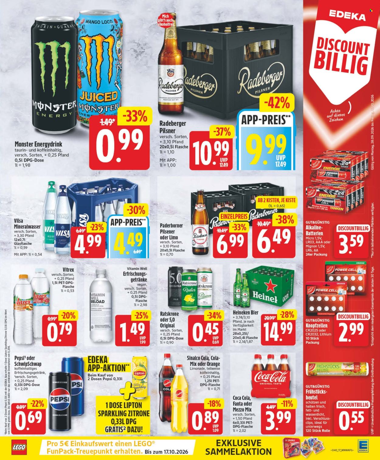 Edeka Prospekte  - 28.9.2026 - 2.10.2026. Seite 17