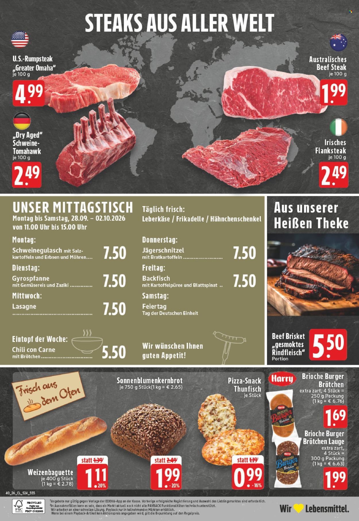 Edeka Prospekte  - 28.9.2026 - 2.10.2026. Seite 26