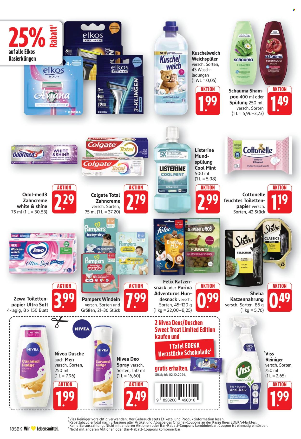 Edeka Prospekte  - 28.9.2026 - 2.10.2026. Seite 18