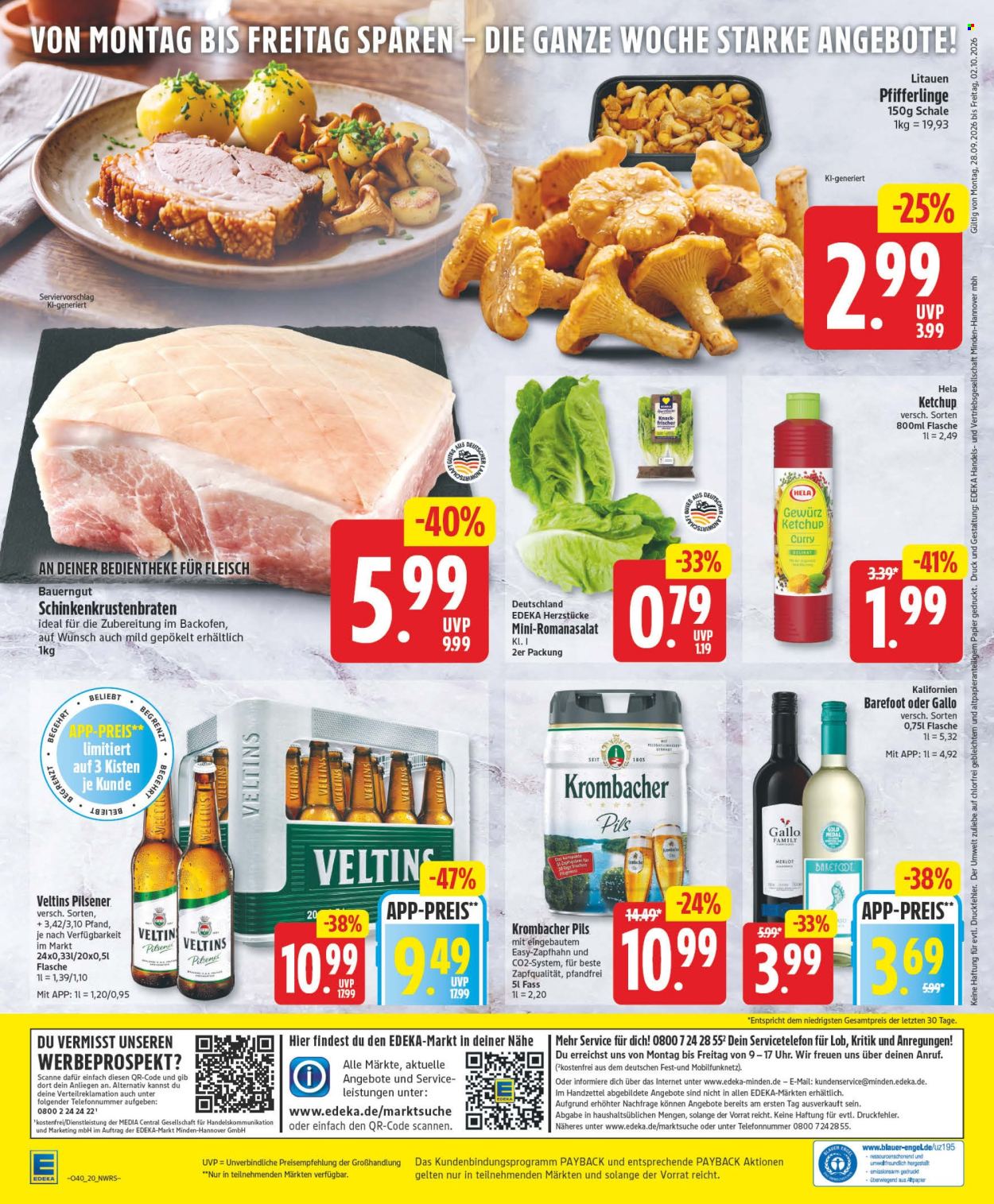 Edeka Prospekte  - 28.9.2026 - 2.10.2026. Seite 24