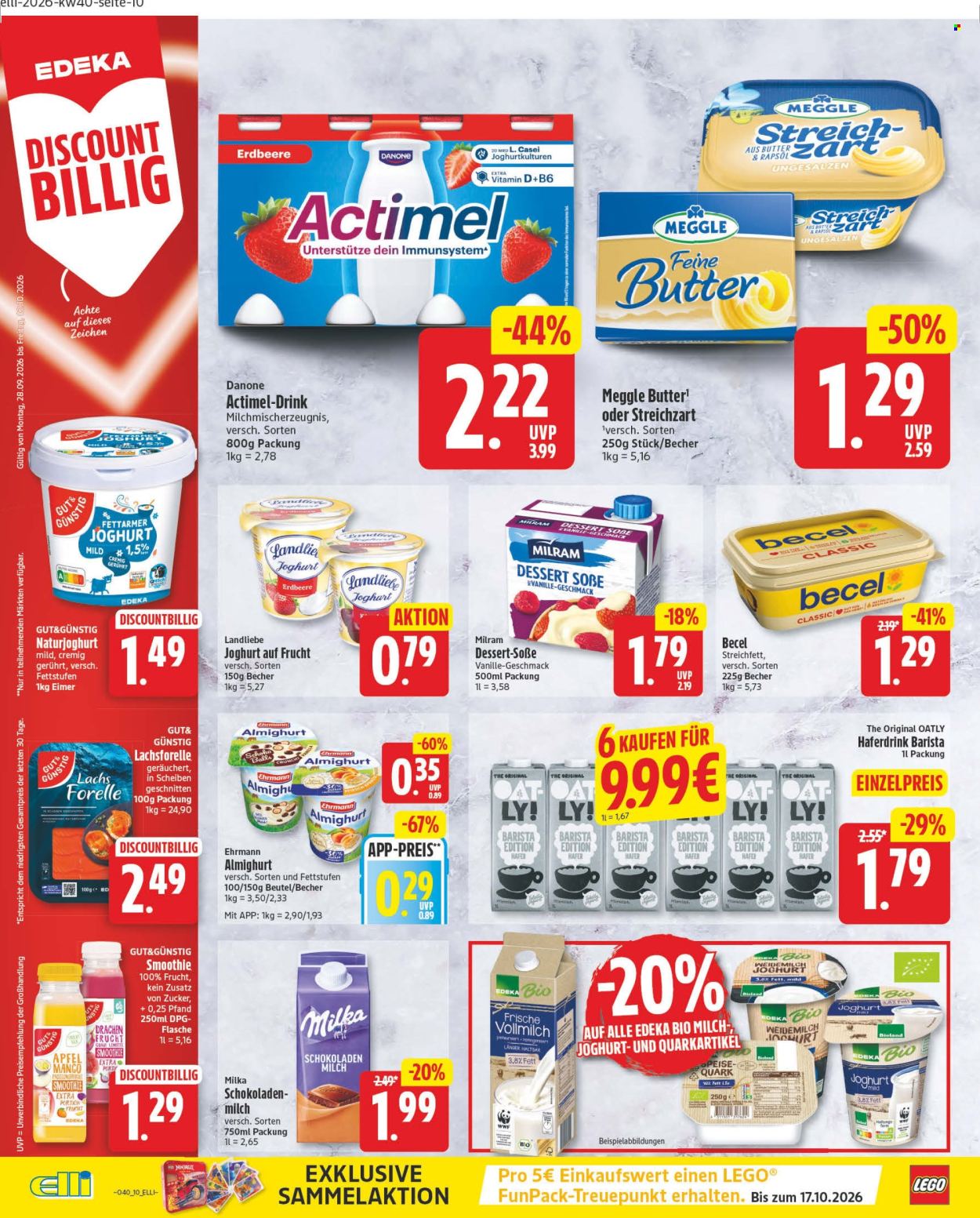 Edeka Prospekte  - 28.9.2026 - 2.10.2026. Seite 10