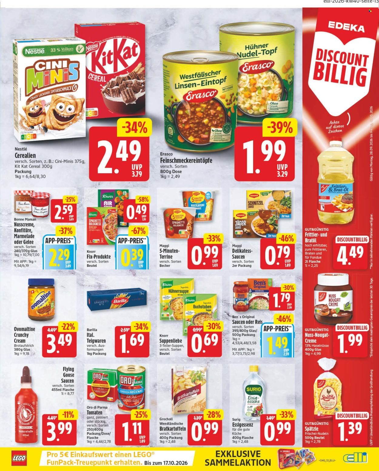 Edeka Prospekte  - 28.9.2026 - 2.10.2026. Seite 13