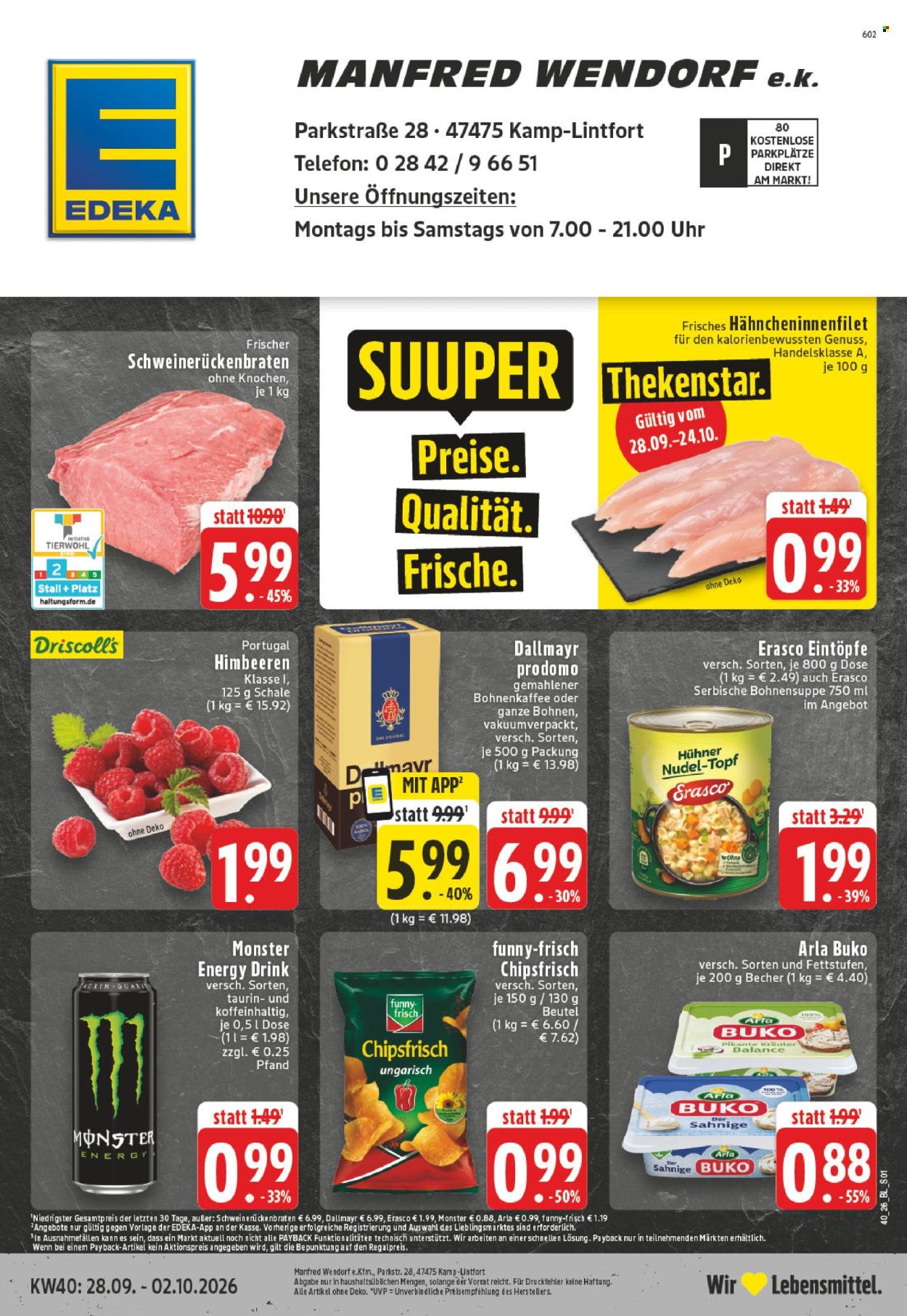 Edeka Prospekte  - 28.9.2026 - 2.10.2026. Seite 1