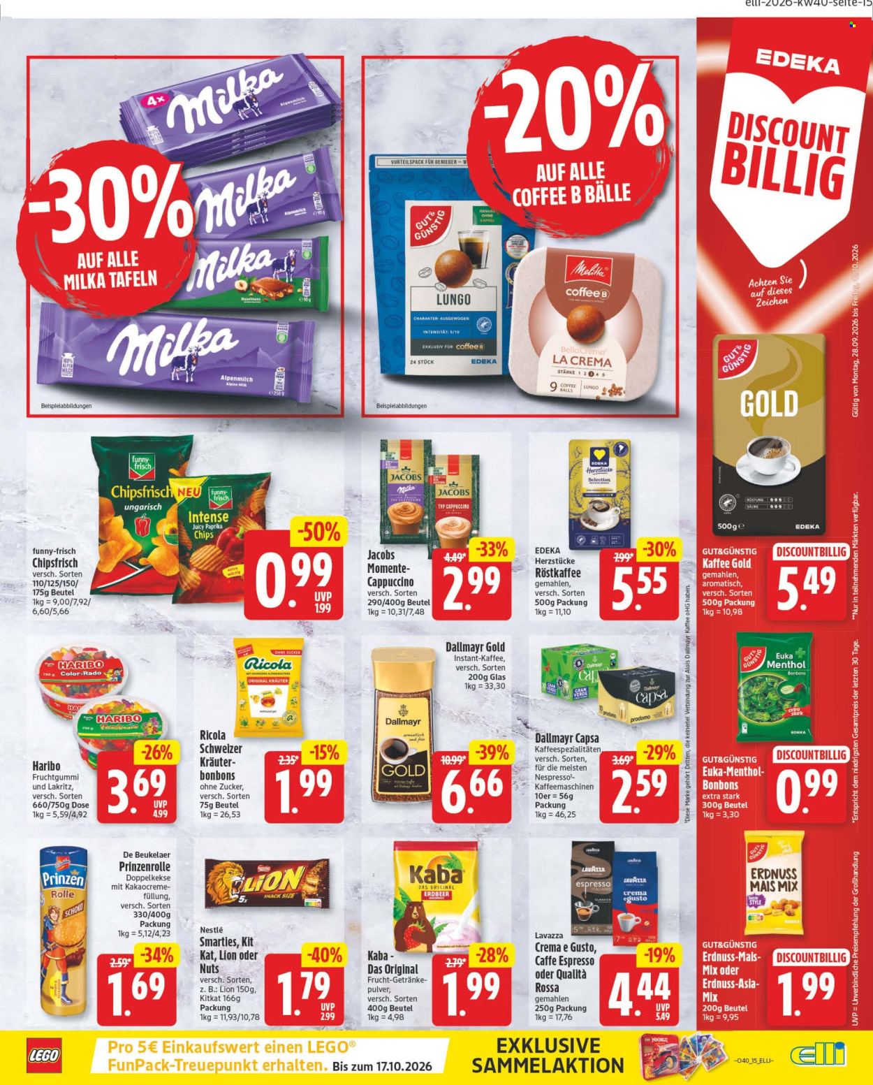 Edeka Prospekte  - 28.9.2026 - 2.10.2026. Seite 15