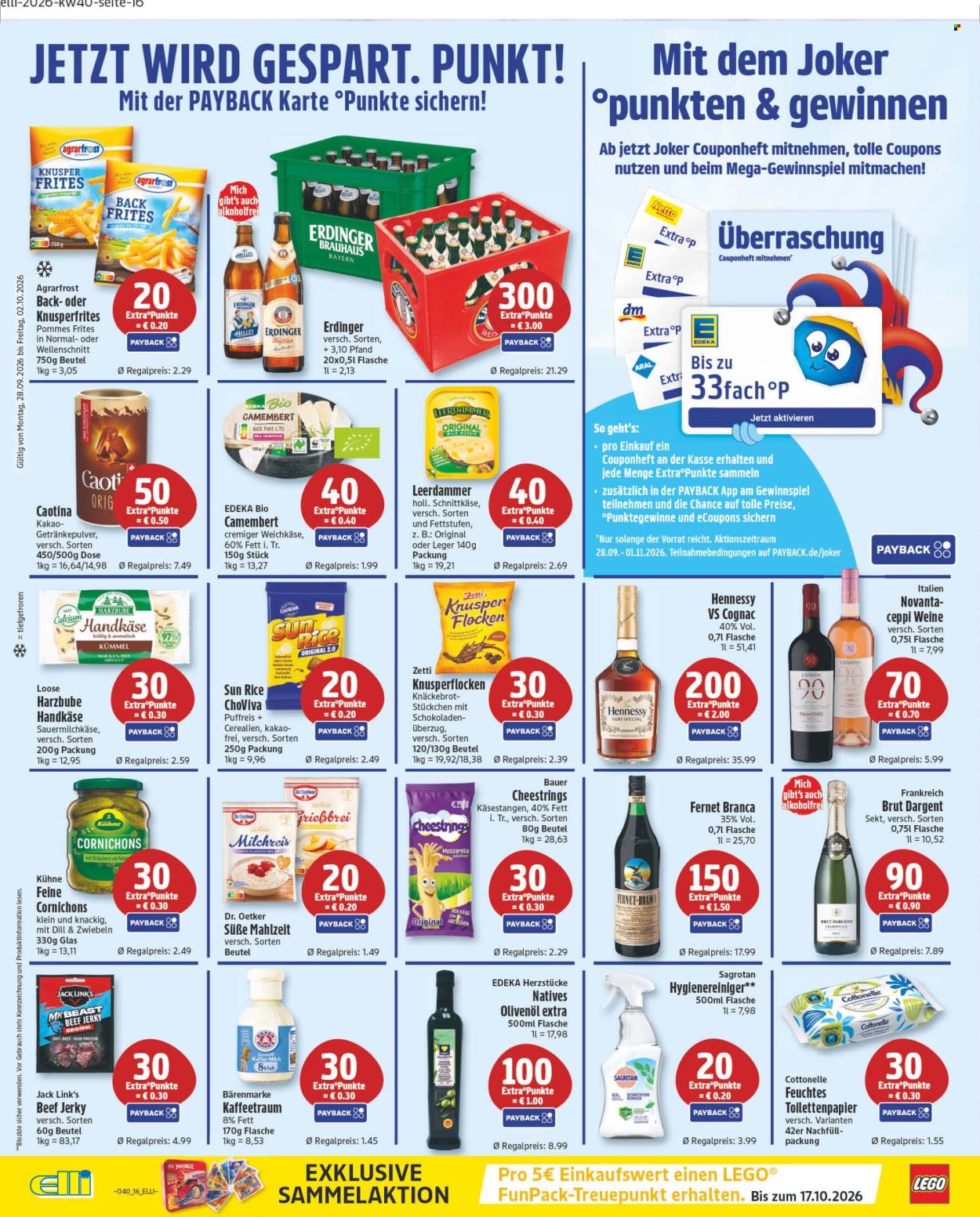 Edeka Prospekte  - 28.9.2026 - 2.10.2026. Seite 16