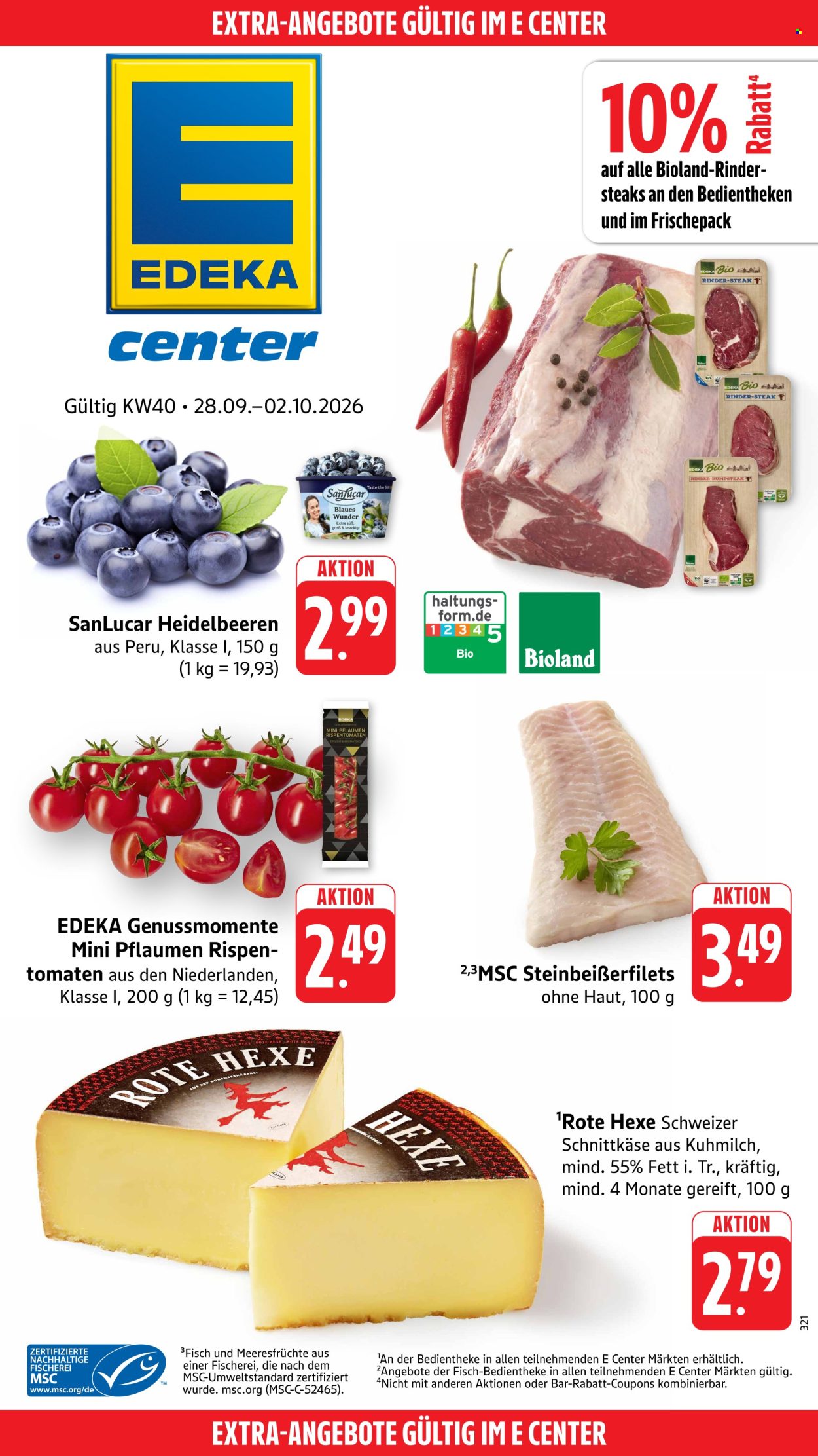 E center Prospekte  - 28.9.2026 - 2.10.2026. Seite 43