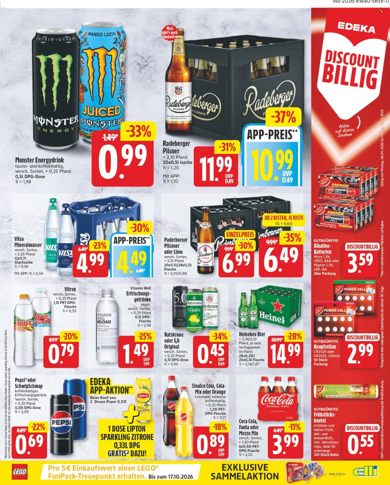 Edeka Prospekte  - 28.9.2026 - 2.10.2026. Seite 17