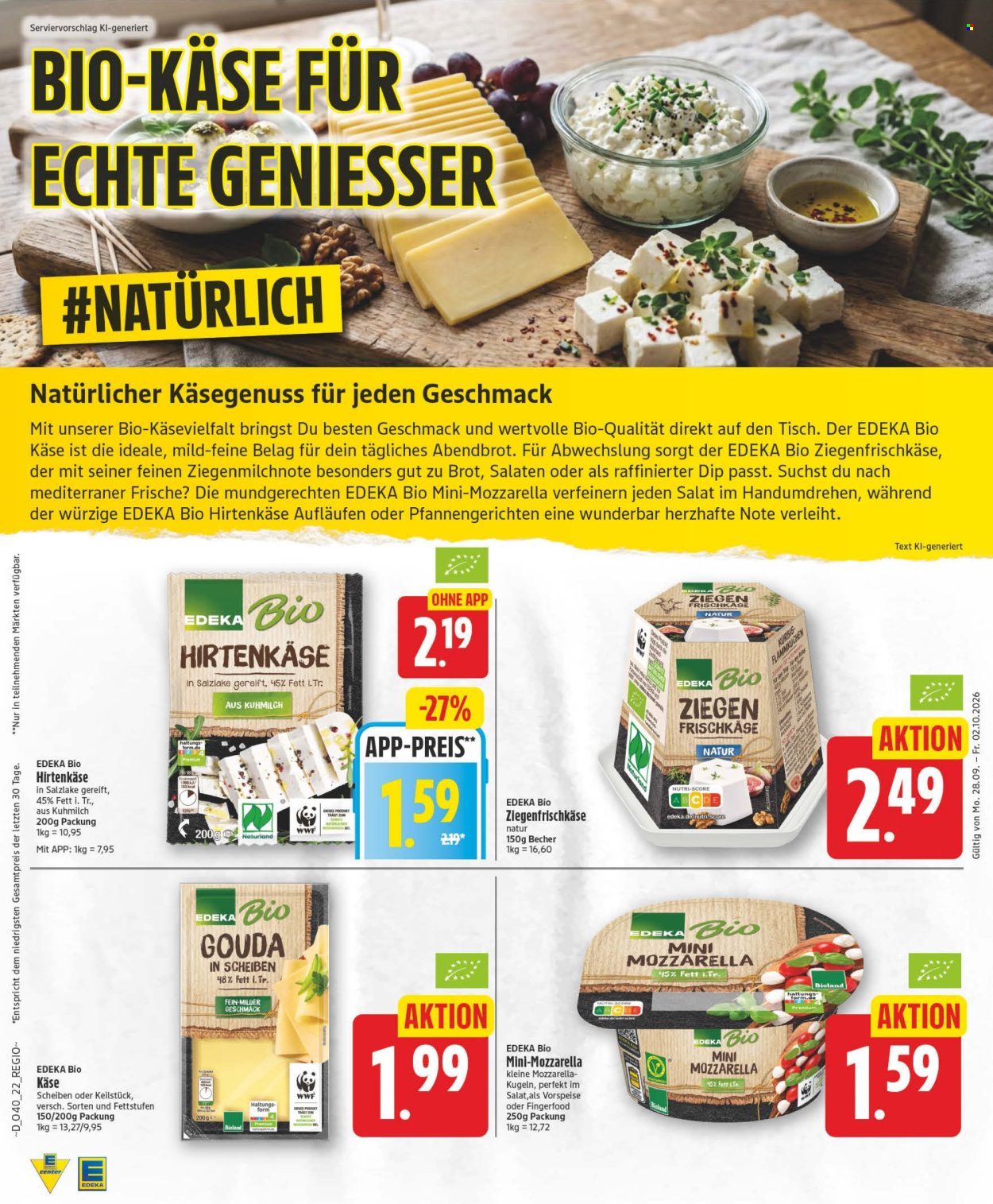 Edeka Prospekte  - 28.9.2026 - 2.10.2026. Seite 21
