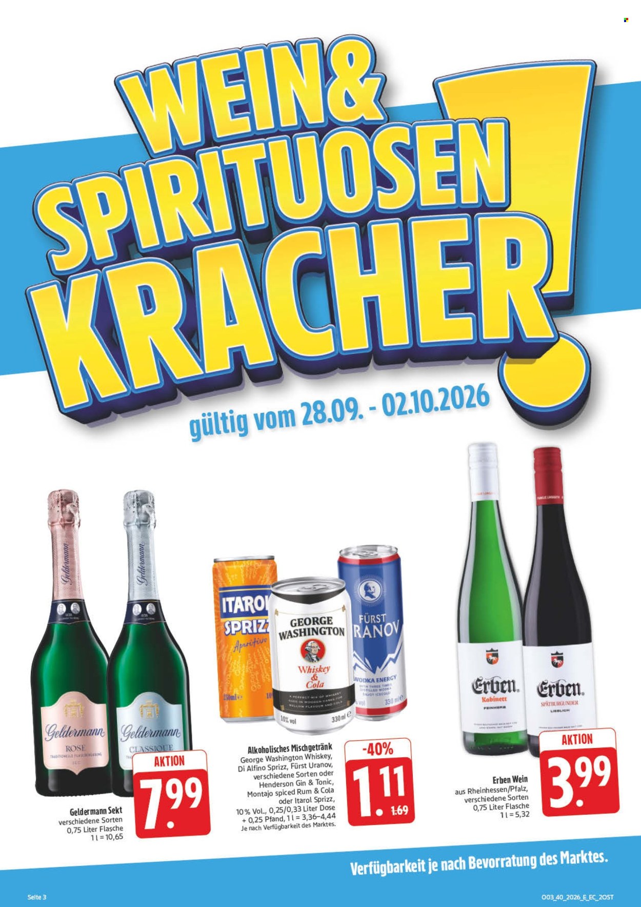 Edeka Prospekte  - 28.9.2026 - 2.10.2026. Seite 6