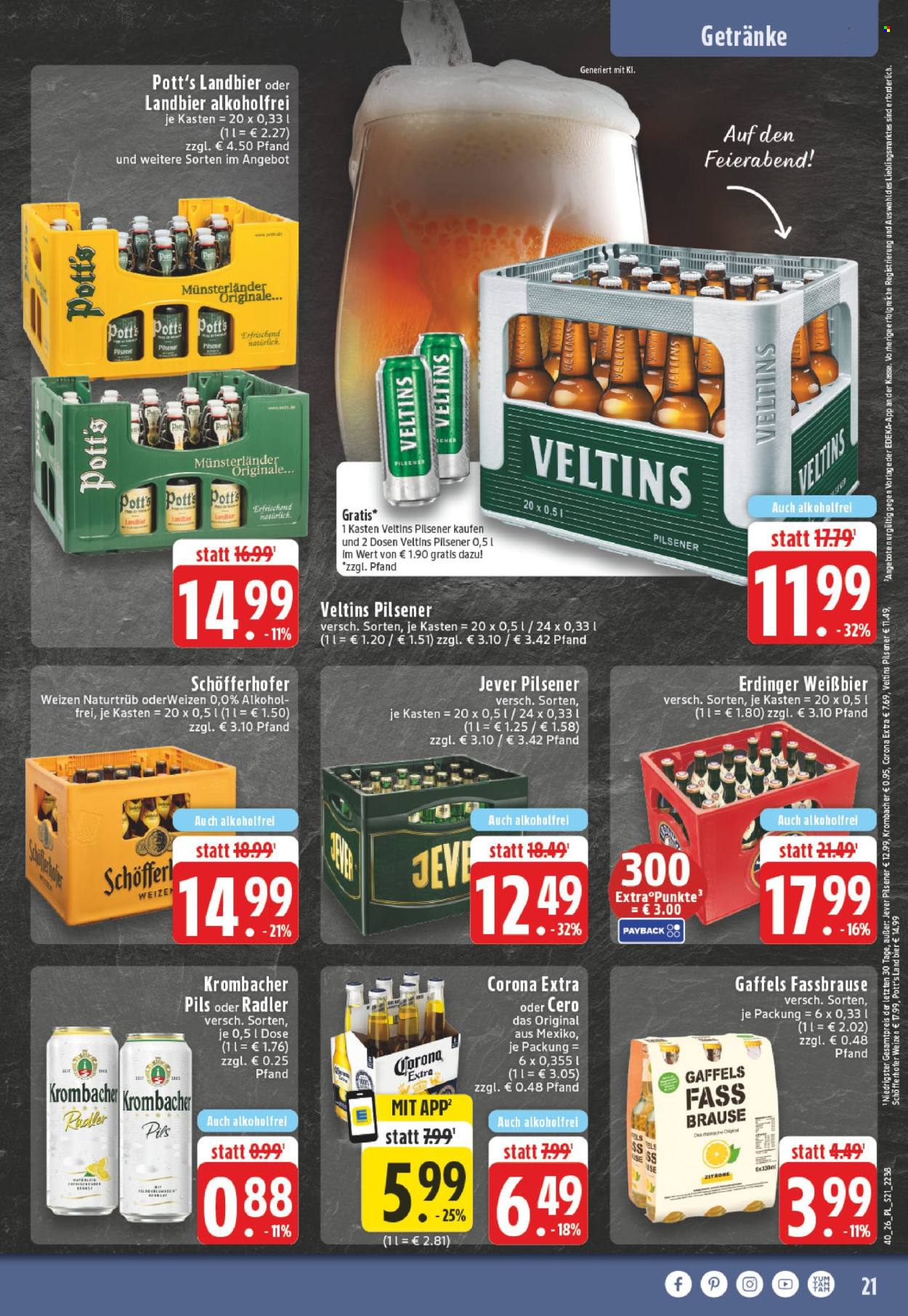 E center Prospekte  - 28.9.2026 - 2.10.2026. Seite 21
