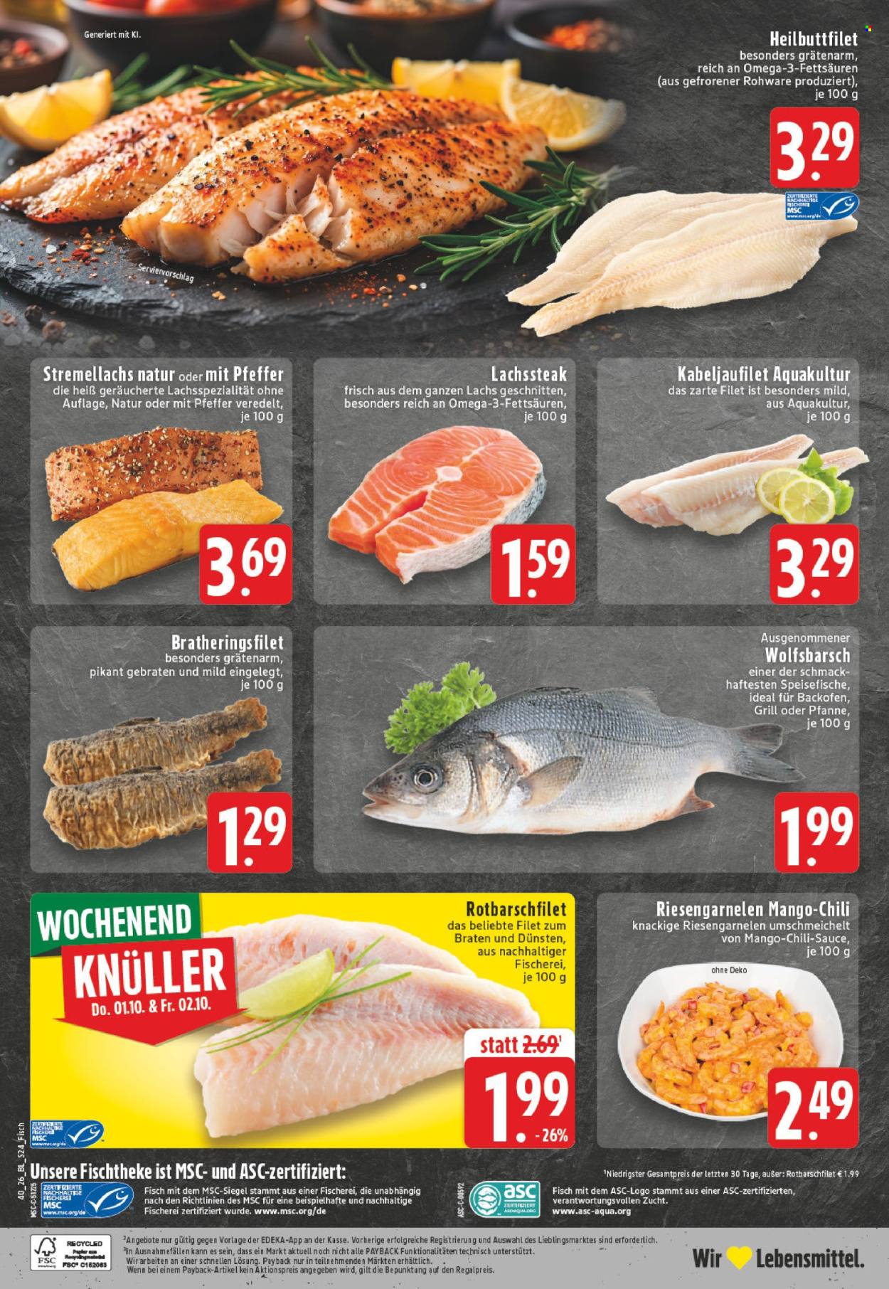 Edeka Prospekte  - 28.9.2026 - 2.10.2026. Seite 30
