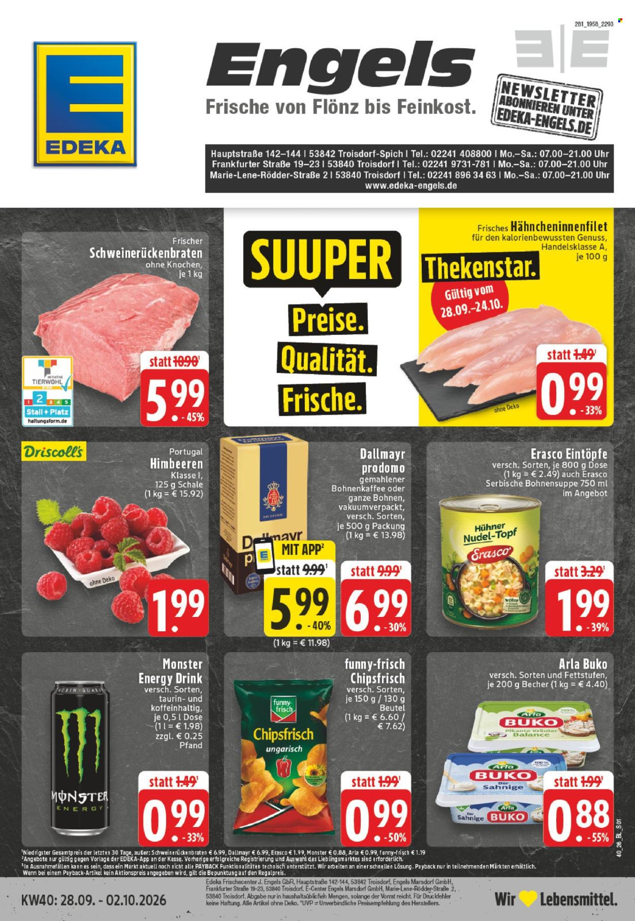 Edeka Prospekte  - 28.9.2026 - 2.10.2026. Seite 1