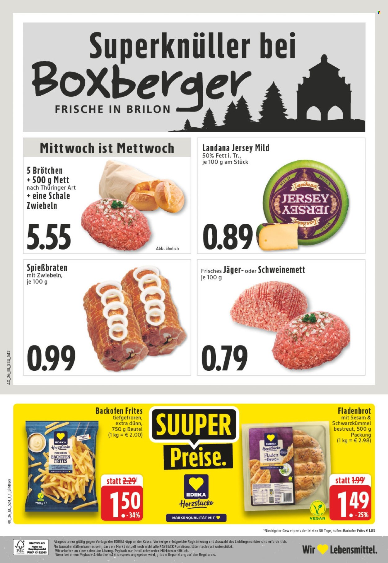 Edeka Prospekte  - 28.9.2026 - 2.10.2026. Seite 26