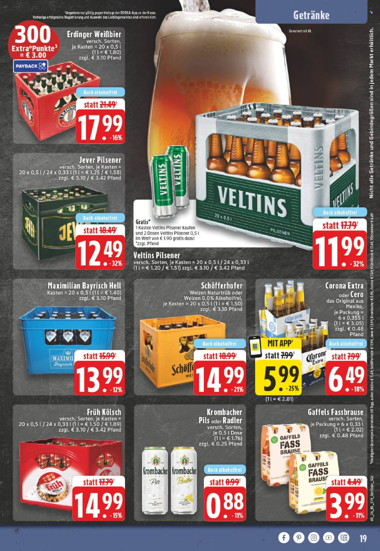 Edeka Prospekte  - 28.9.2026 - 2.10.2026. Seite 19