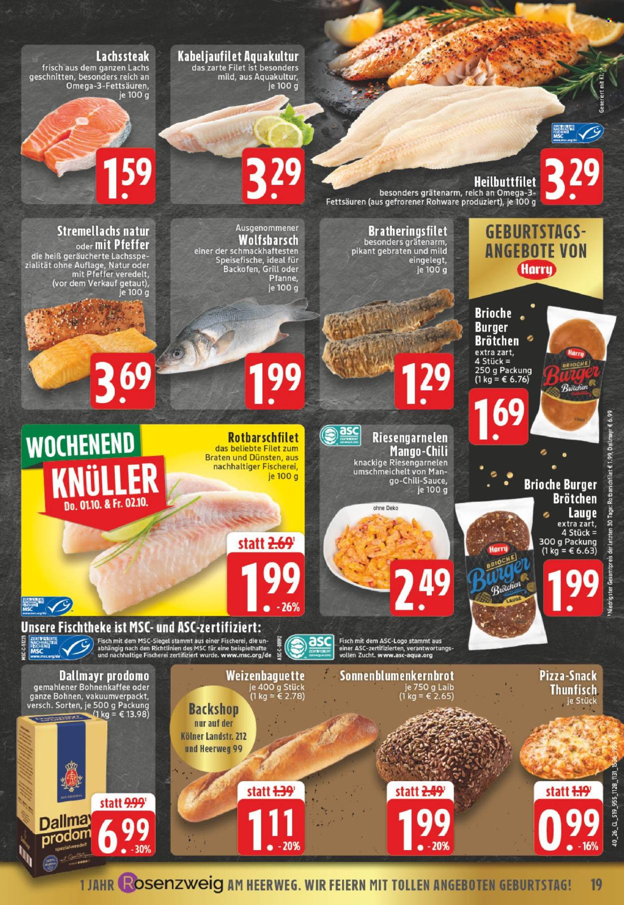 Edeka Prospekte  - 28.9.2026 - 2.10.2026. Seite 19