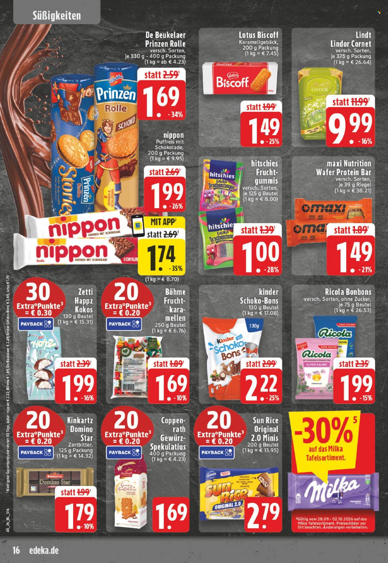Edeka Prospekte  - 28.9.2026 - 2.10.2026. Seite 16