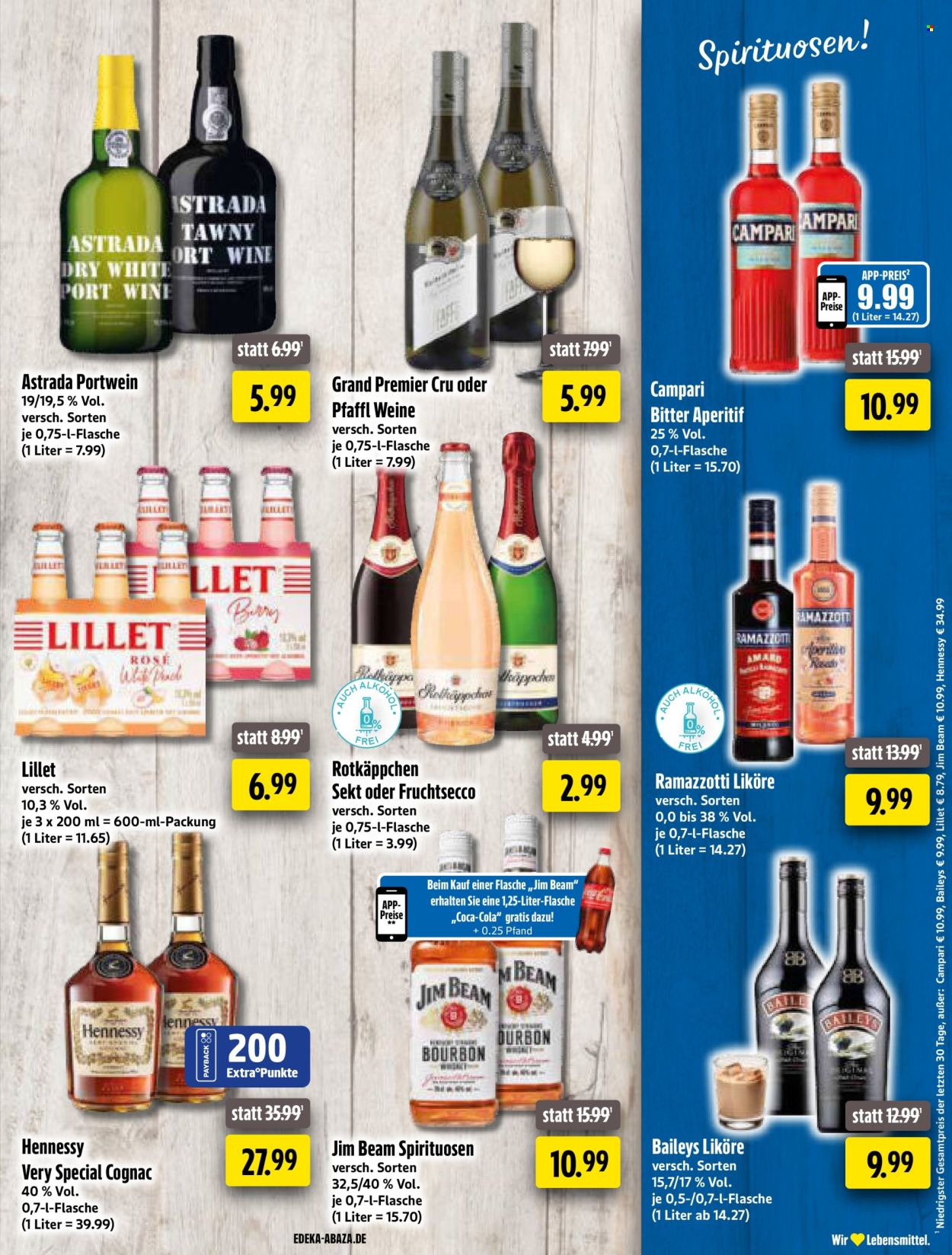Edeka Getränkemarkt Prospekte  - 28.9.2026 - 2.10.2026. Seite 15