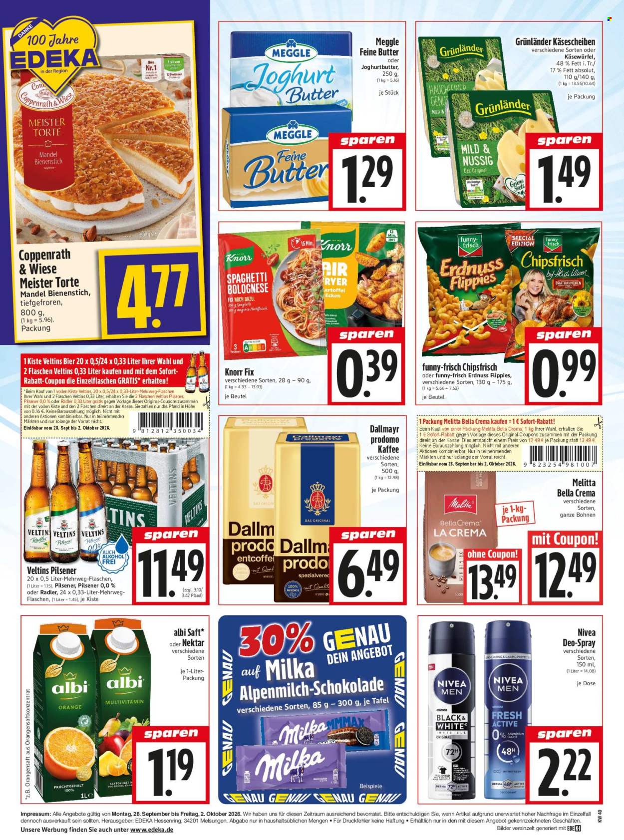 Edeka Prospekte  - 28.9.2026 - 2.10.2026. Seite 2