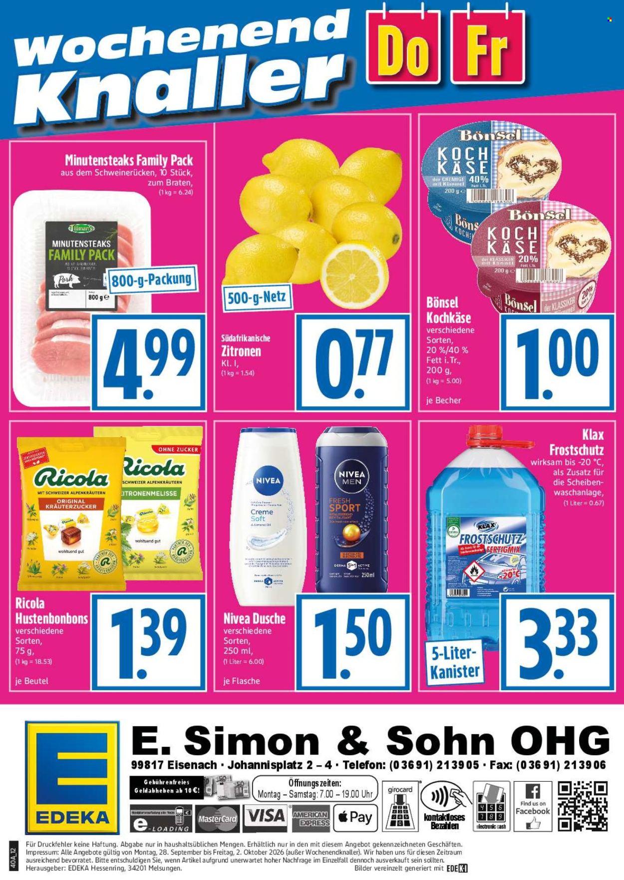 Edeka Prospekte  - 28.9.2026 - 2.10.2026. Seite 12