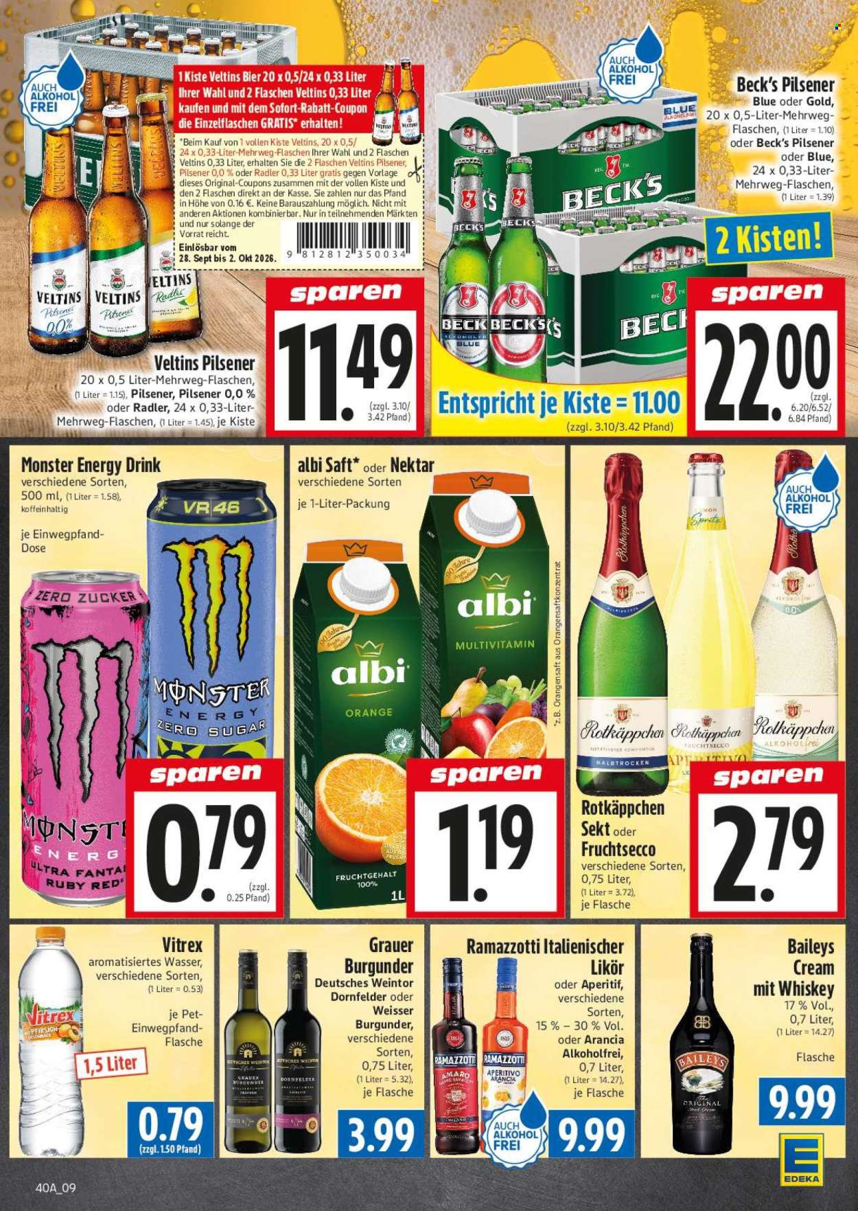 Edeka Prospekte  - 28.9.2026 - 2.10.2026. Seite 11