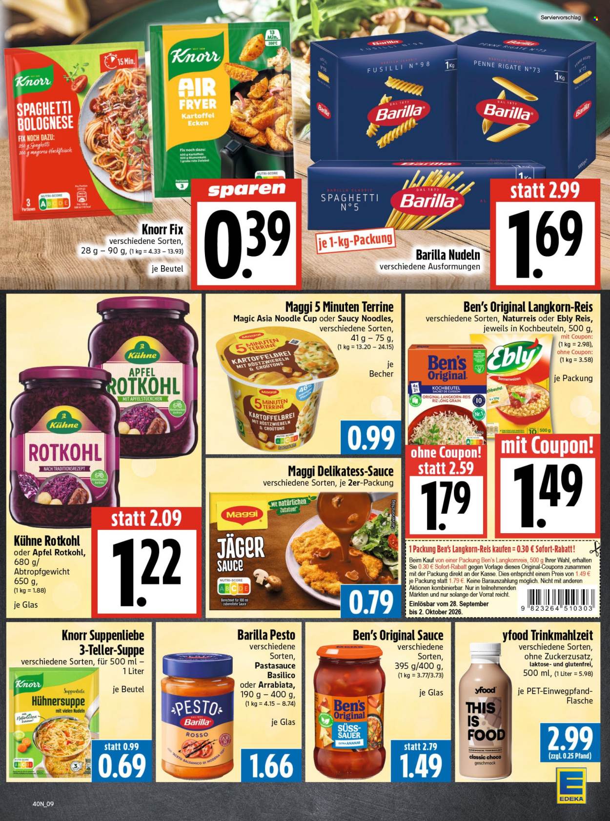 Edeka Prospekte  - 28.9.2026 - 2.10.2026. Seite 9
