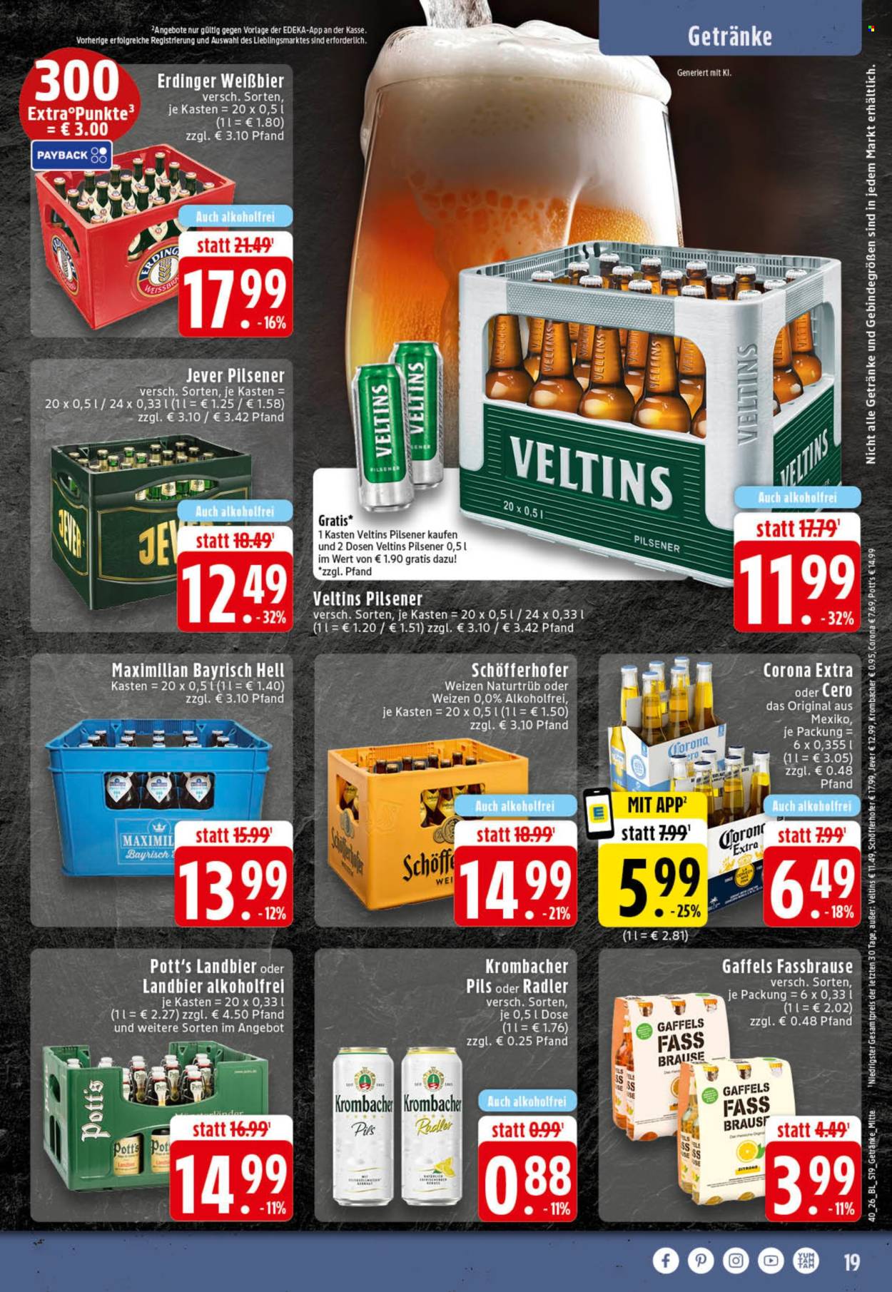 Edeka Prospekte  - 28.9.2026 - 2.10.2026. Seite 19