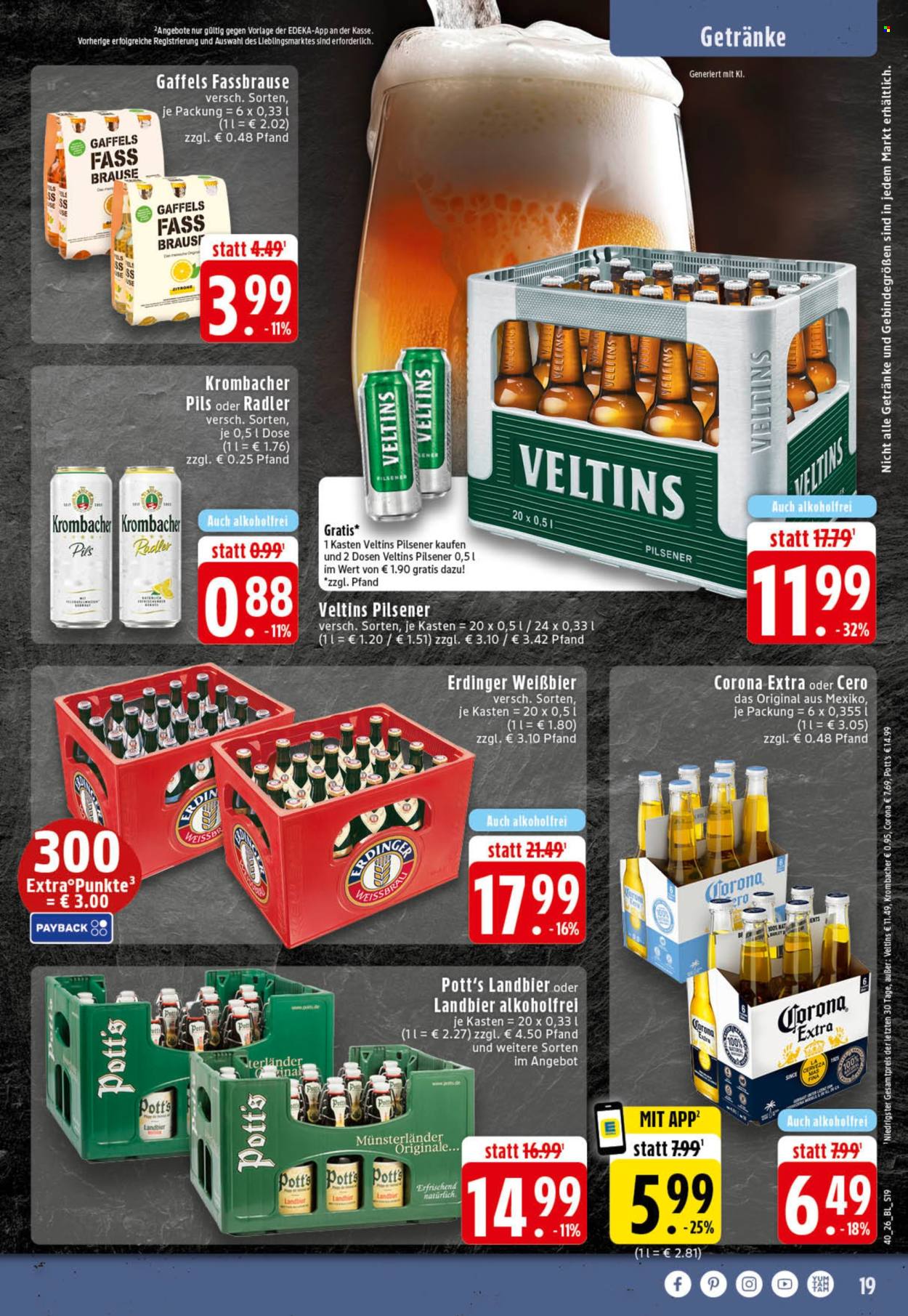 Edeka Prospekte  - 28.9.2026 - 2.10.2026. Seite 19