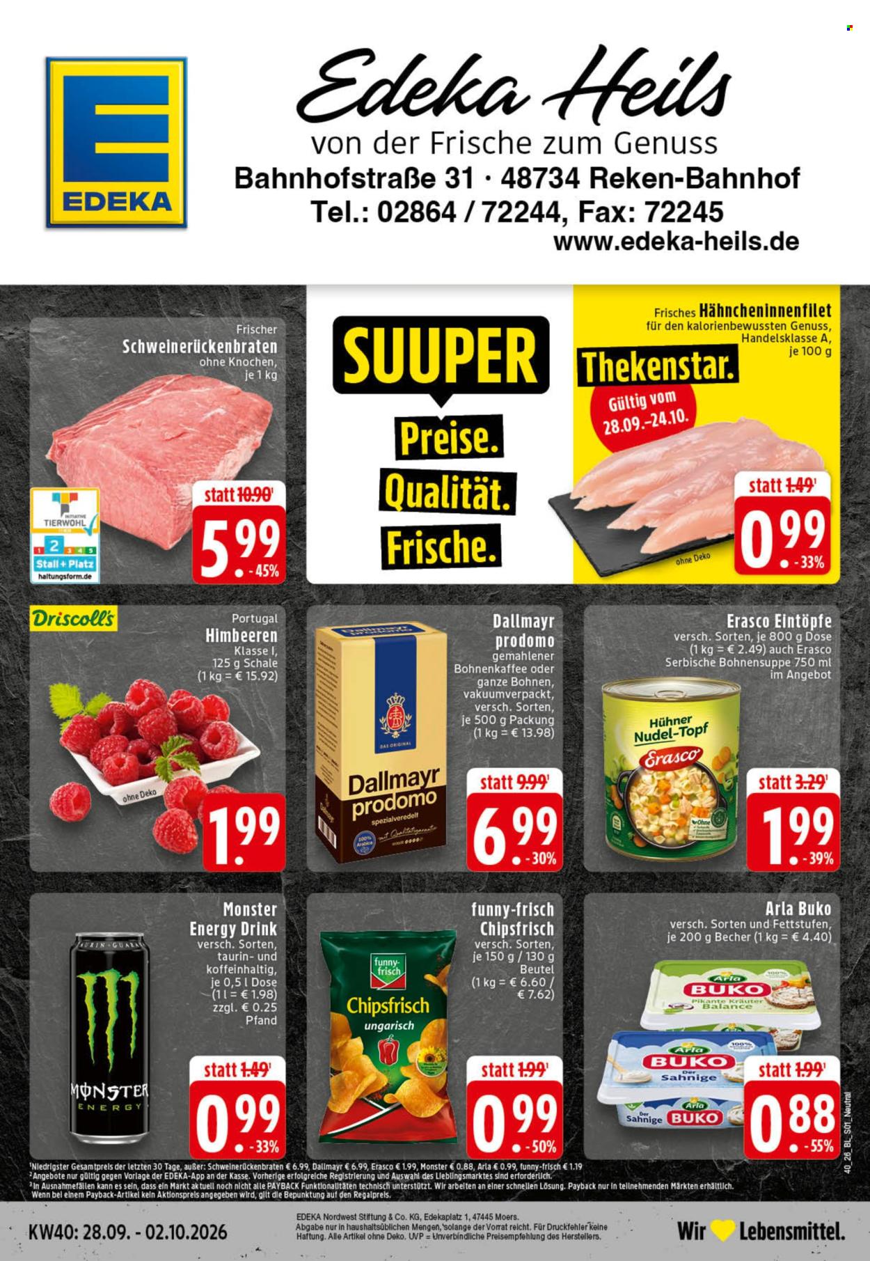 Edeka Prospekte  - 28.9.2026 - 2.10.2026. Seite 1