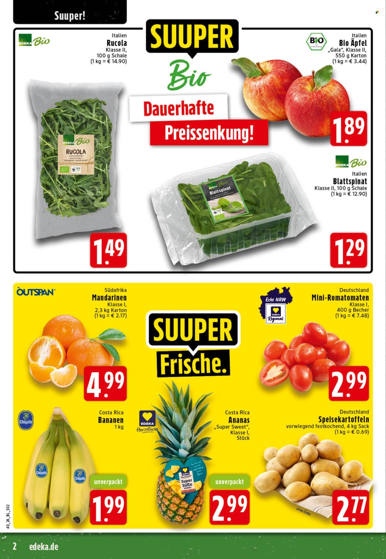 Edeka Prospekte  - 28.9.2026 - 2.10.2026. Seite 2