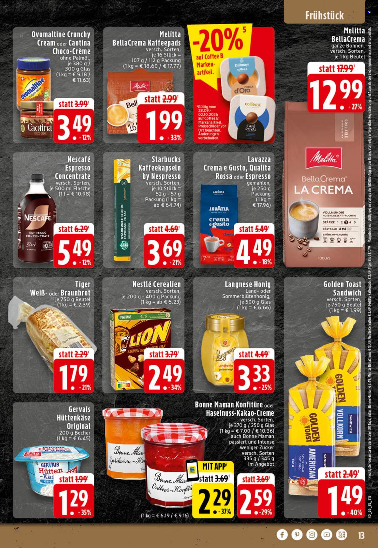 Edeka Prospekte  - 28.9.2026 - 2.10.2026. Seite 13