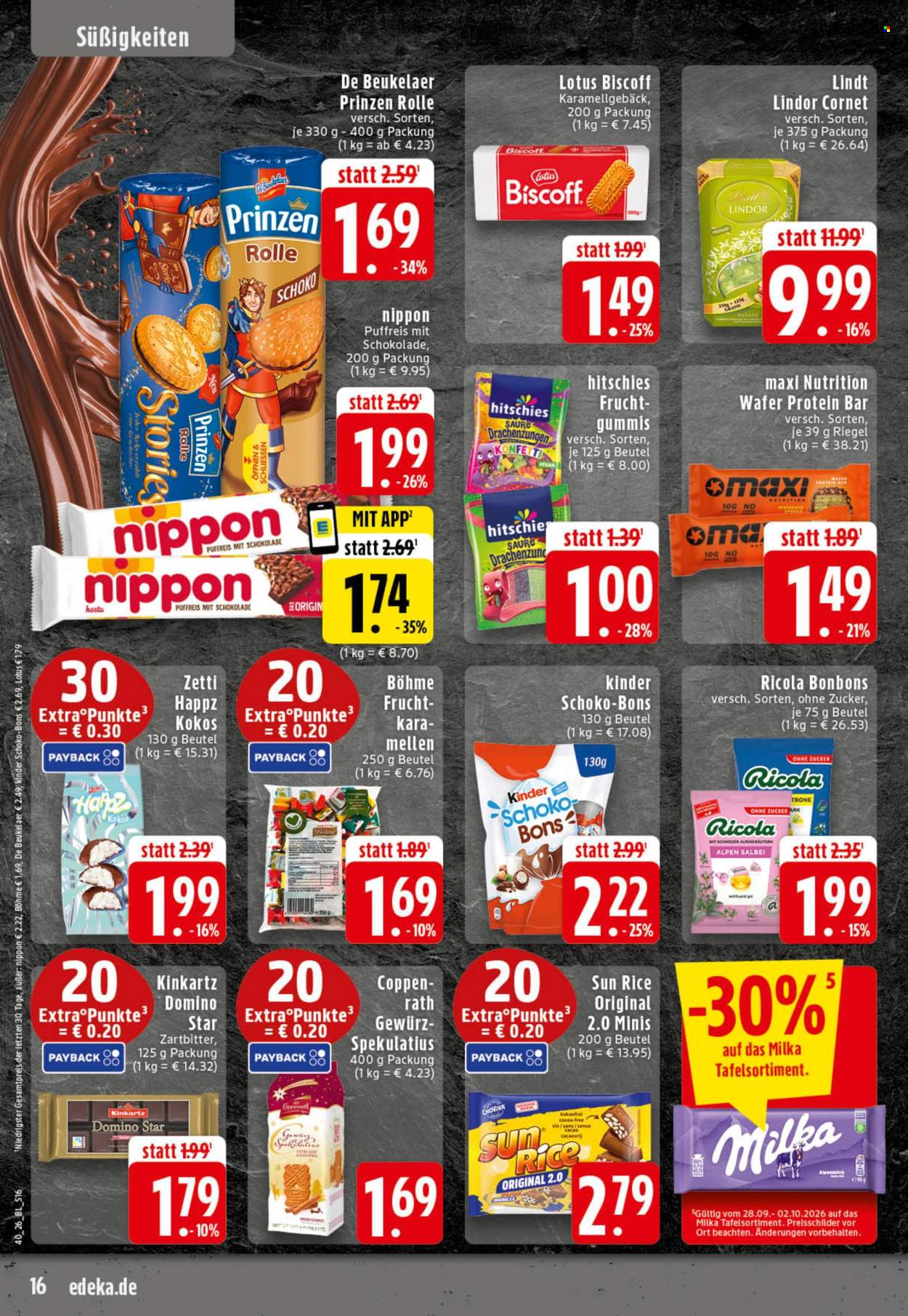 Edeka Prospekte  - 28.9.2026 - 2.10.2026. Seite 16