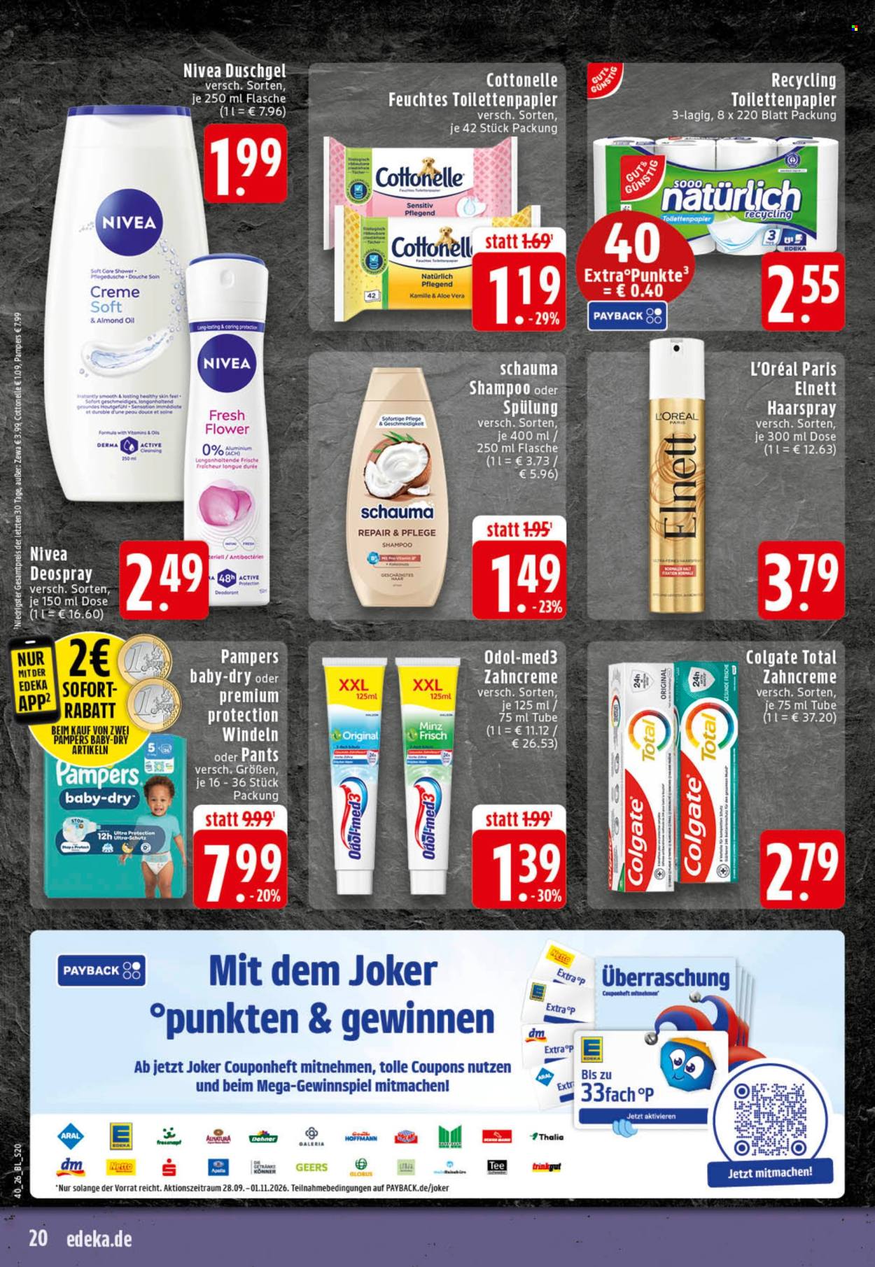 Edeka Prospekte  - 28.9.2026 - 2.10.2026. Seite 20