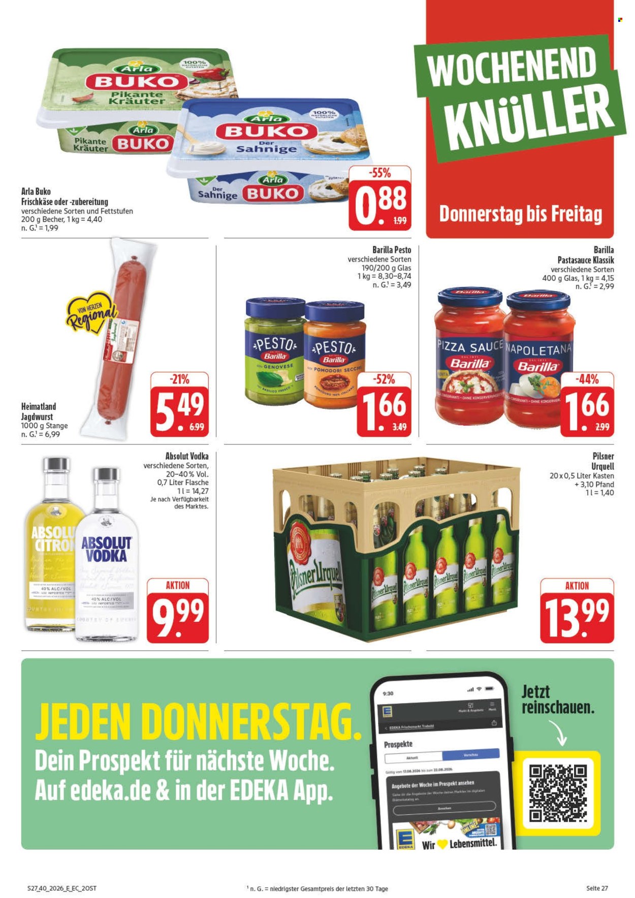 Edeka Prospekte  - 28.9.2026 - 2.10.2026. Seite 37