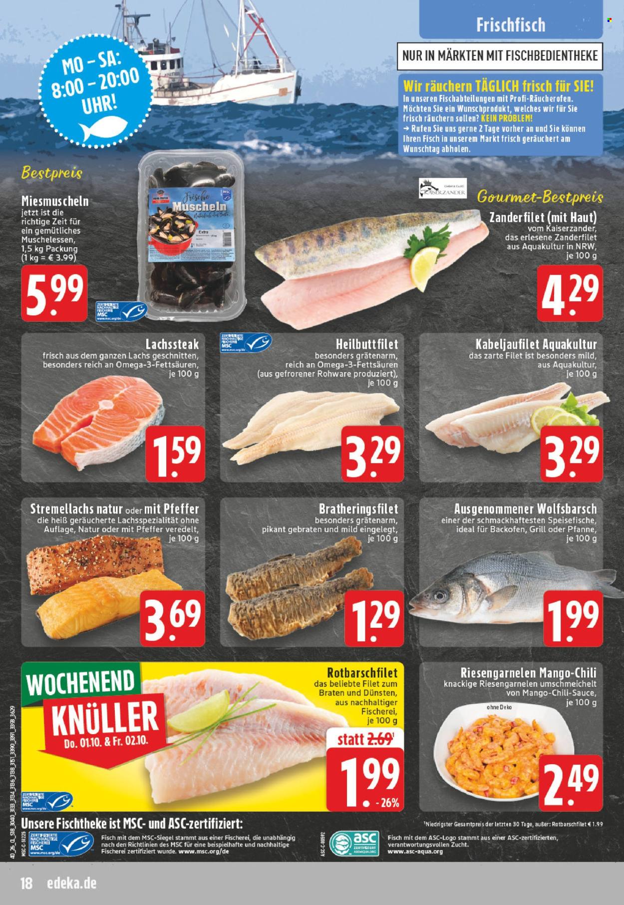 Edeka Prospekte  - 28.9.2026 - 2.10.2026. Seite 18