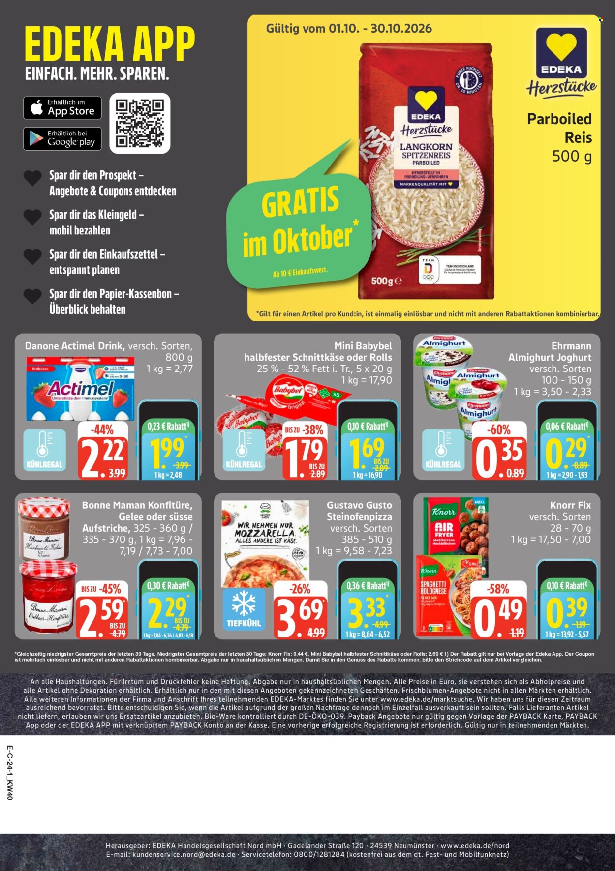 Edeka Prospekte  - 28.9.2026 - 2.10.2026. Seite 29