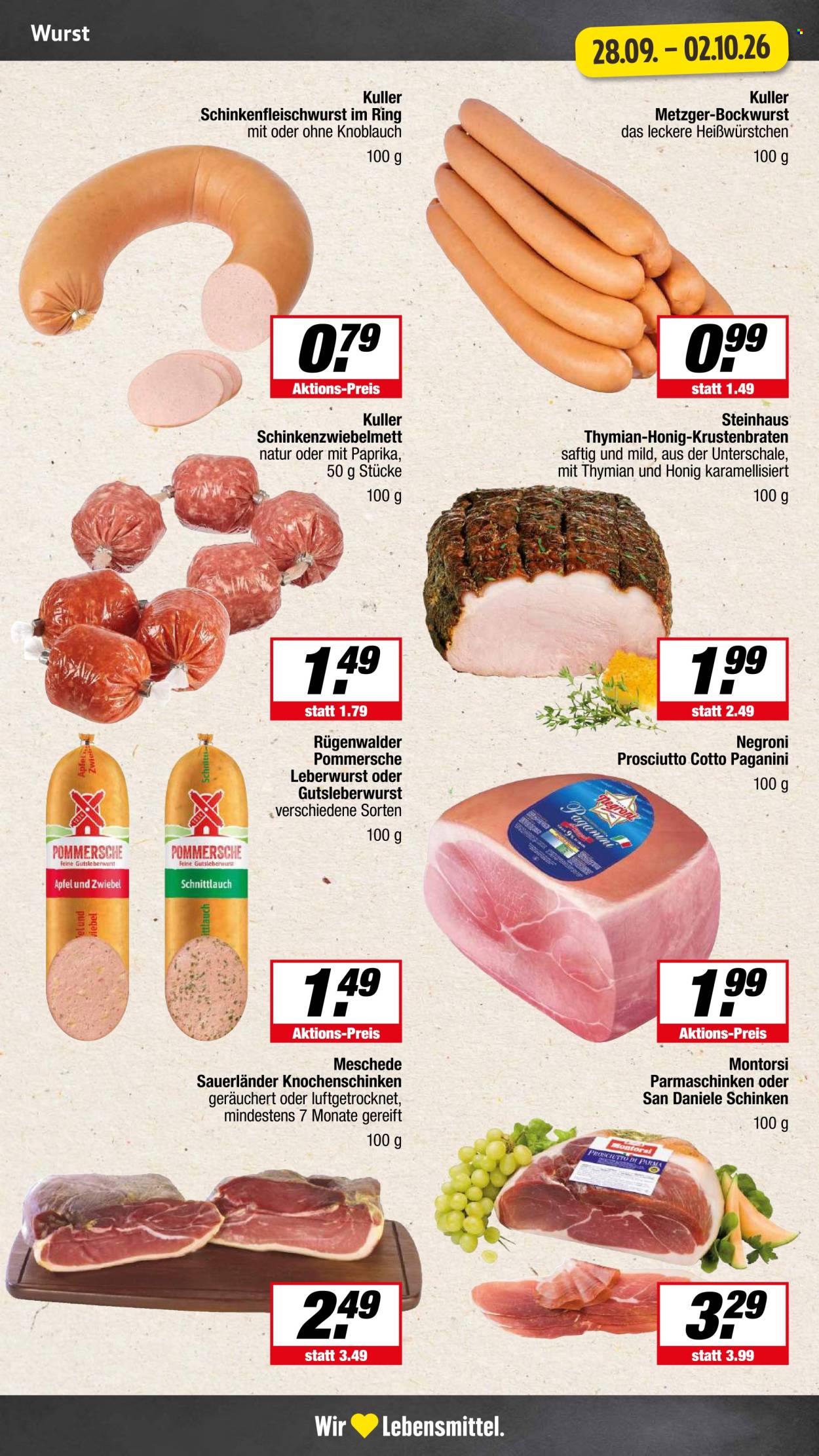 Edeka Prospekte  - 28.9.2026 - 2.10.2026. Seite 8