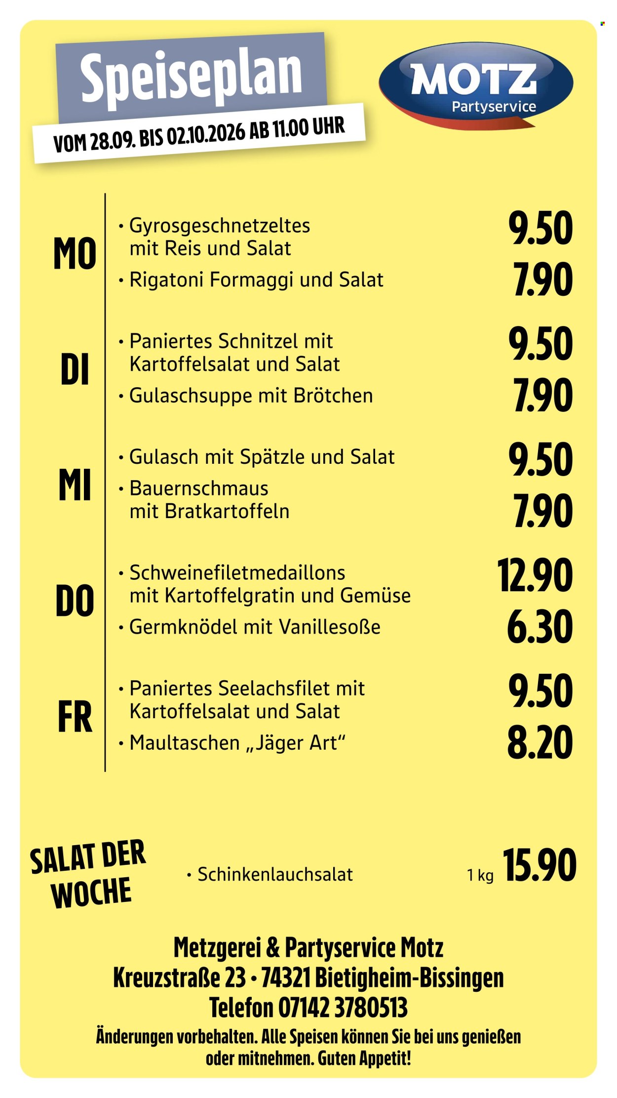 Edeka Prospekte  - 28.9.2026 - 2.10.2026. Seite 5