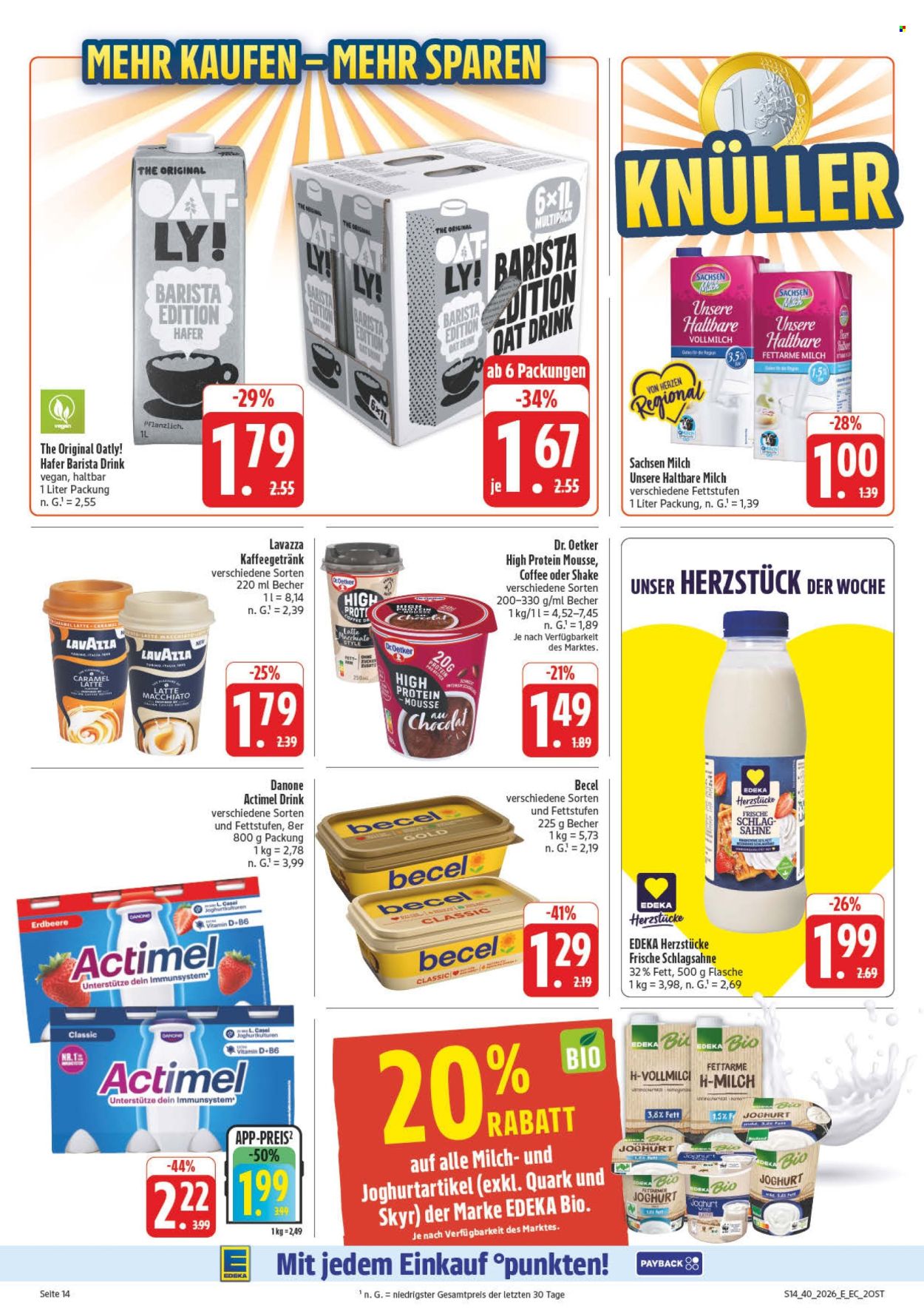Edeka Prospekte  - 28.9.2026 - 2.10.2026. Seite 20